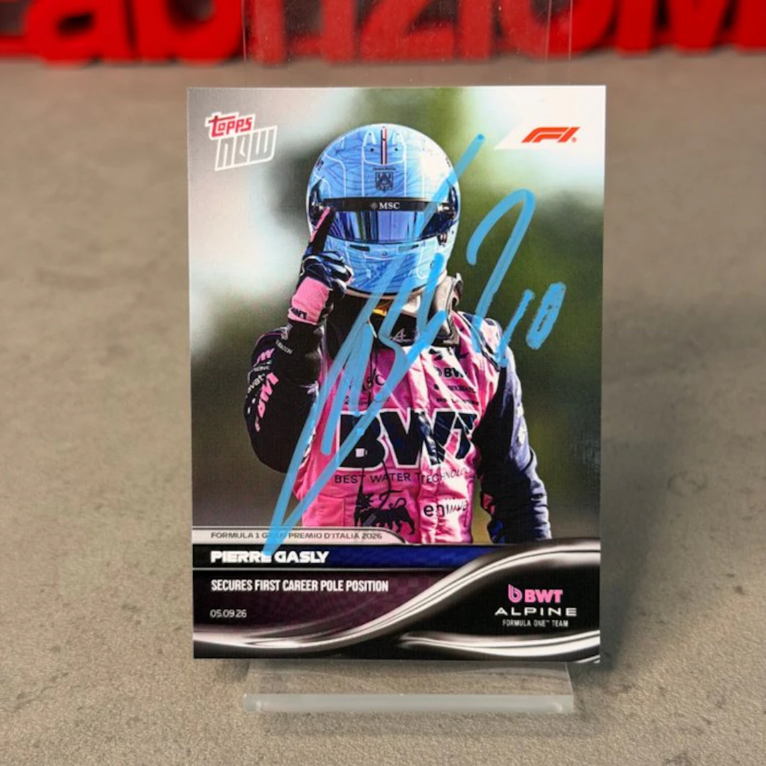 Alpine - Topps Now - Secures First Career Pole Position (...