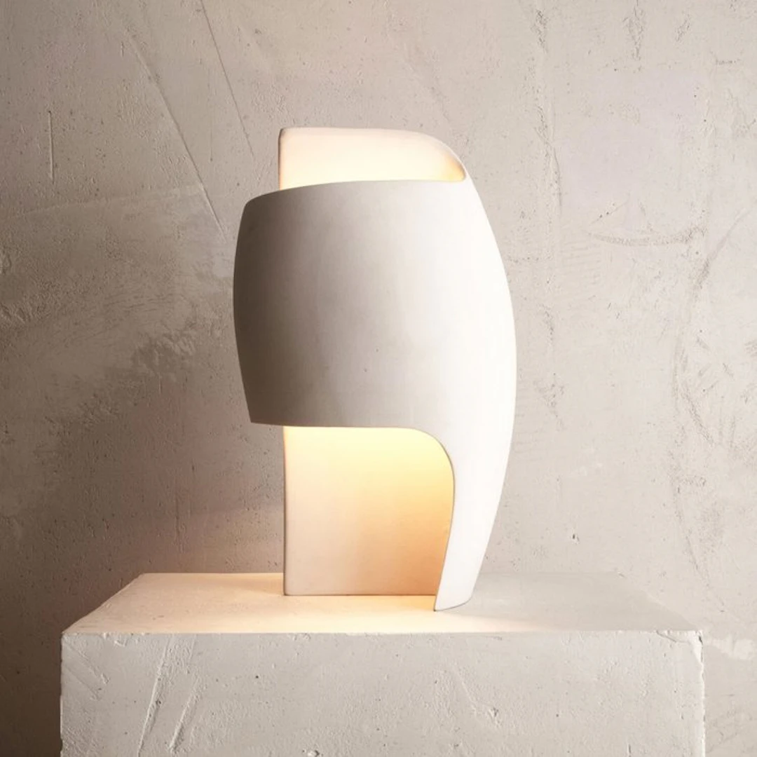 DCW éditions Paris - Thierry Dreyfus - Table lamp - La Lampe B - Plaster