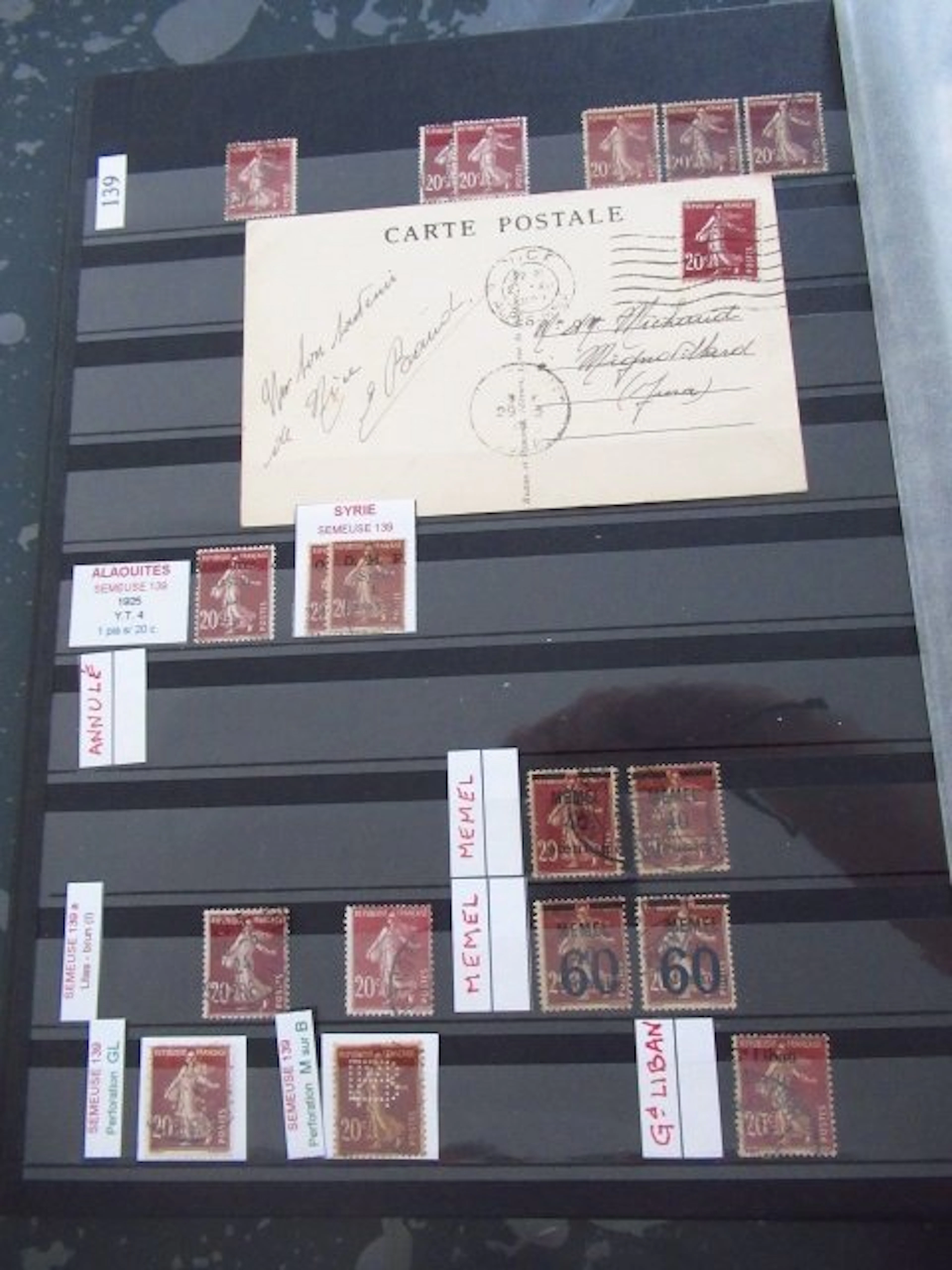 France - collection de timbres