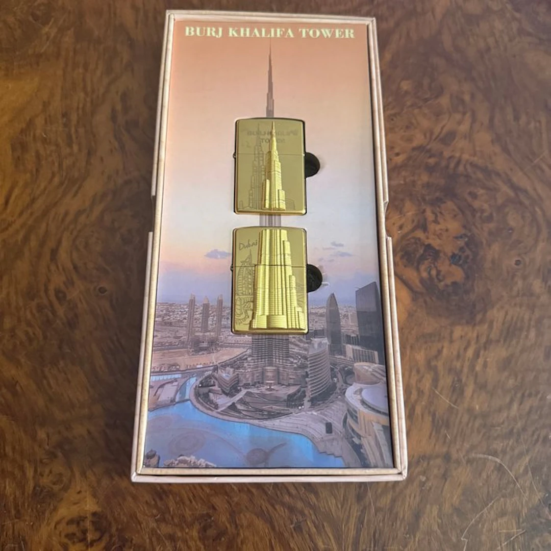 Zippo - Burj Khalifa Tower - Lighter - Brass - (2)