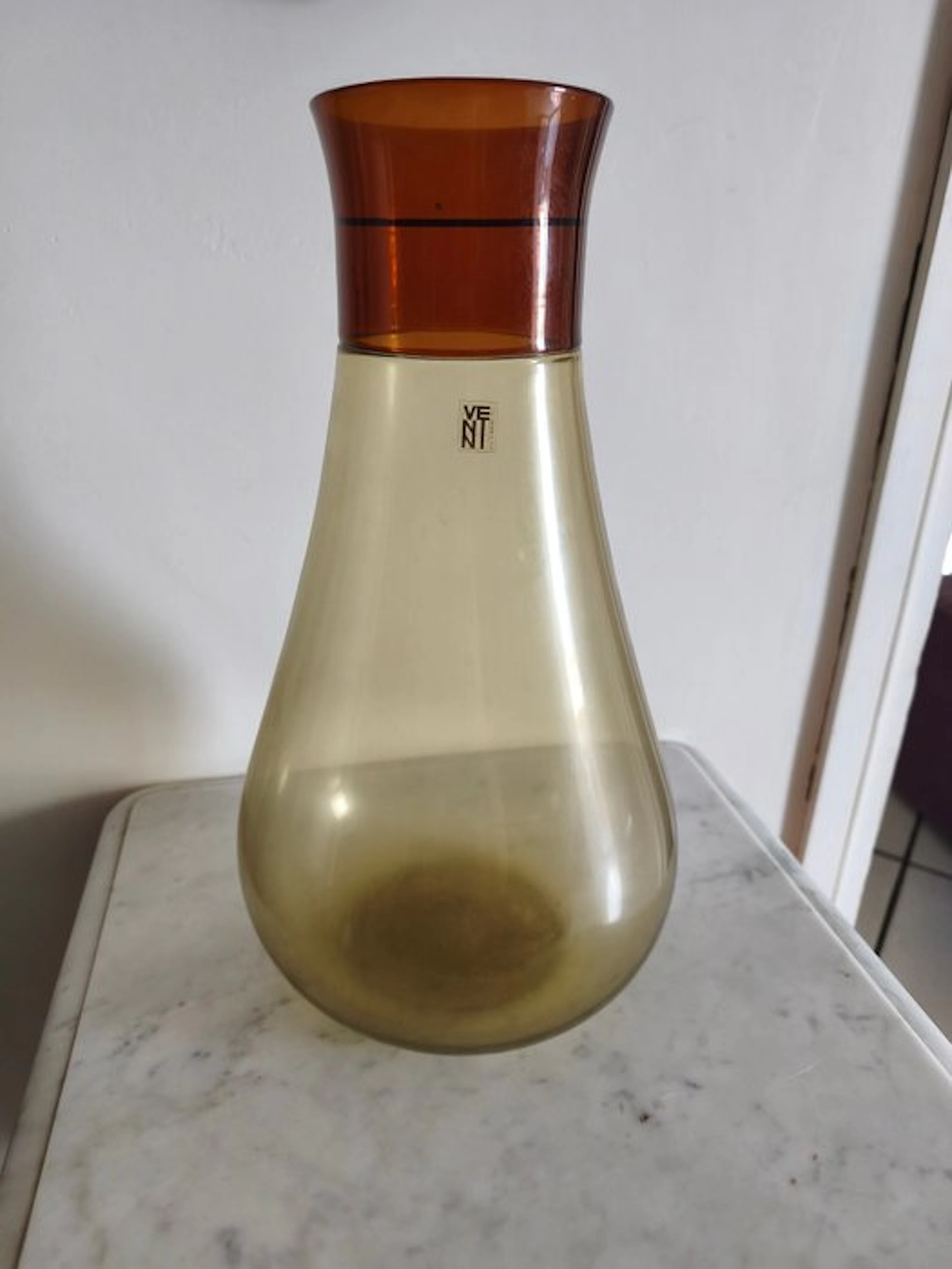 Venini - Ludovico Diaz De Santillana - Vase - Colletti - Glass