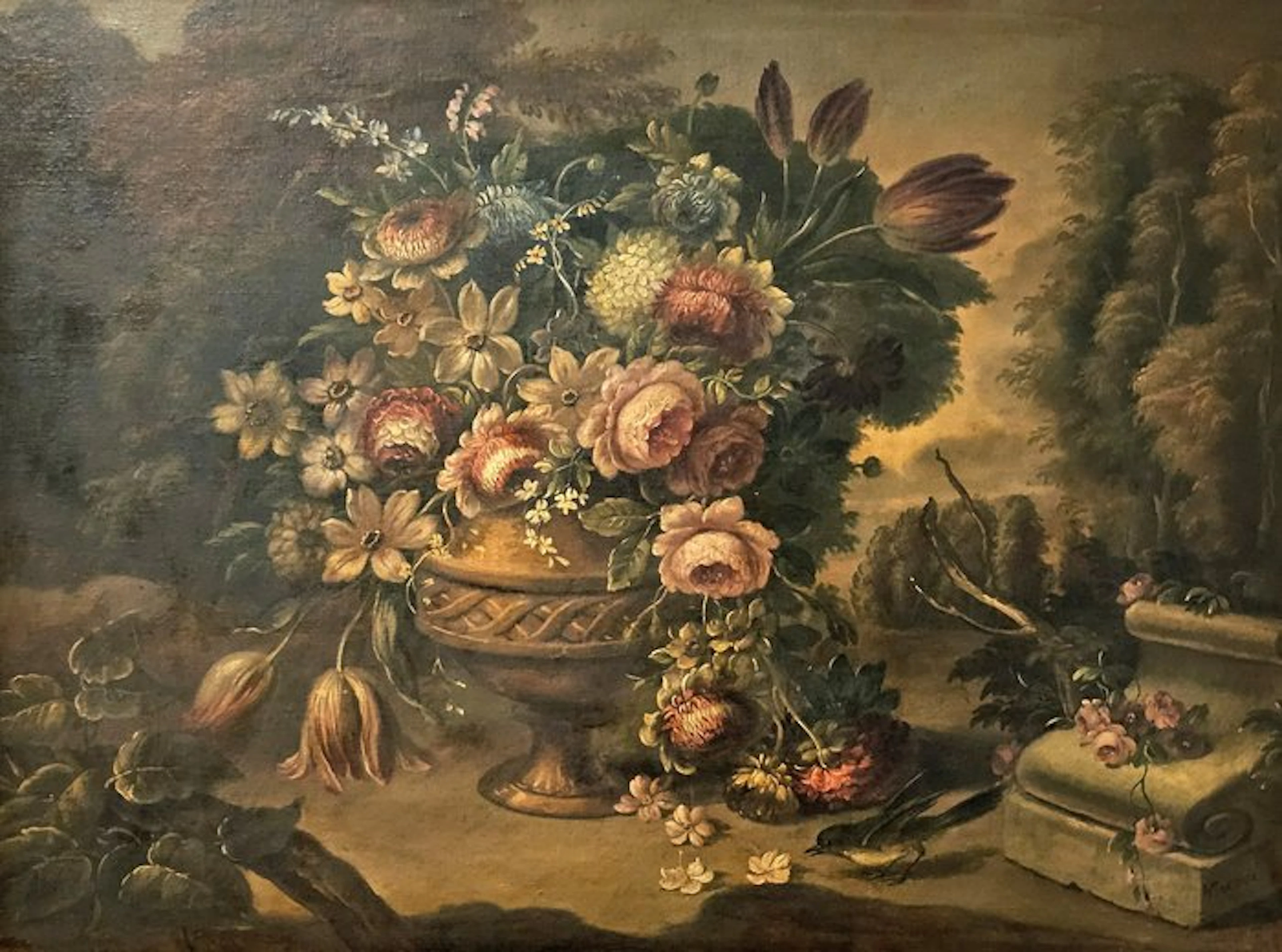 Alfredo Mahieux (1887-1968) - Trionfo floreale