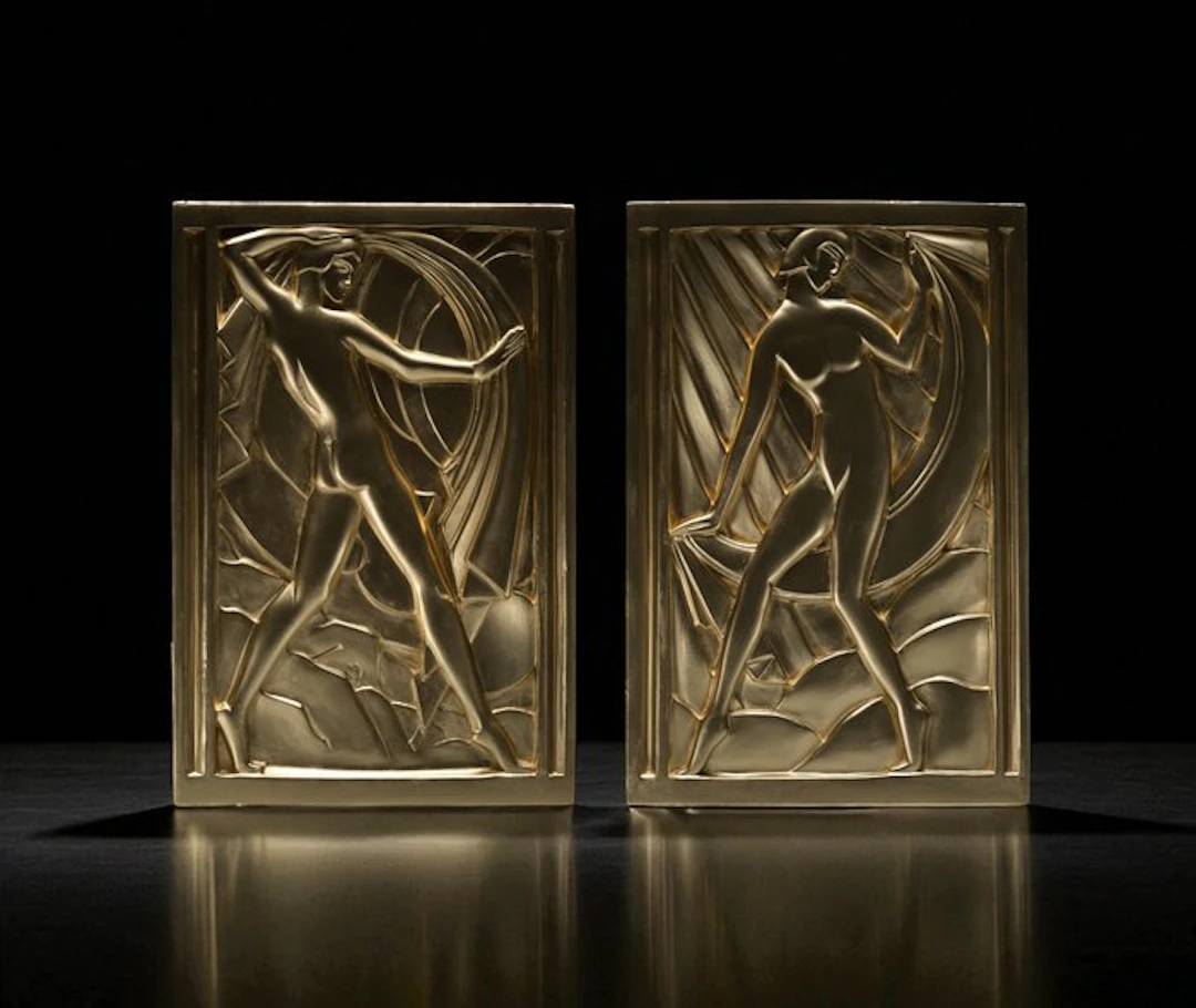 Naar Rene Paul Chambellan 'Manhattan Goddess Dancing in the Winds