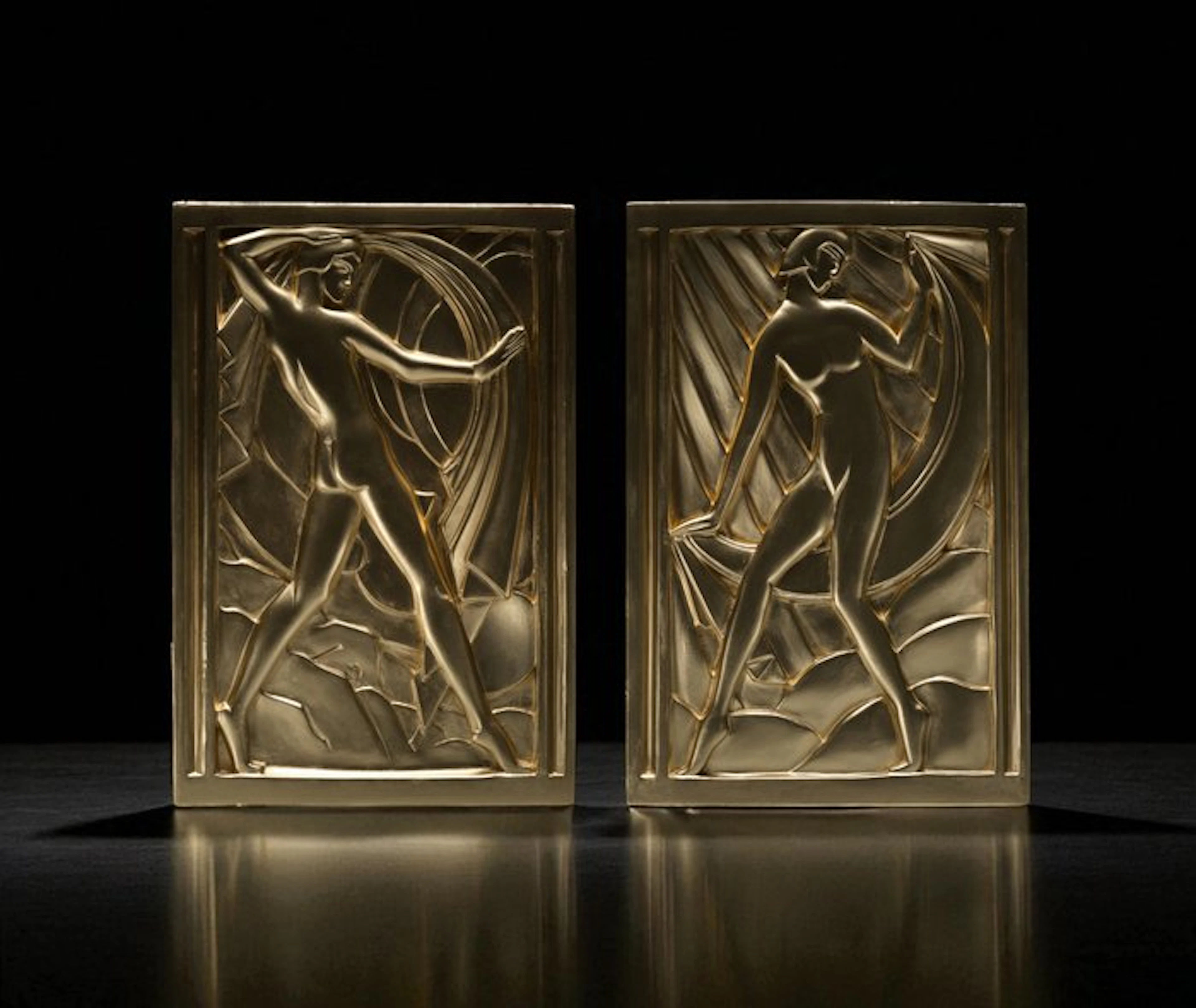 Naar Rene Paul Chambellan 'Manhattan Goddess Dancing in the Winds