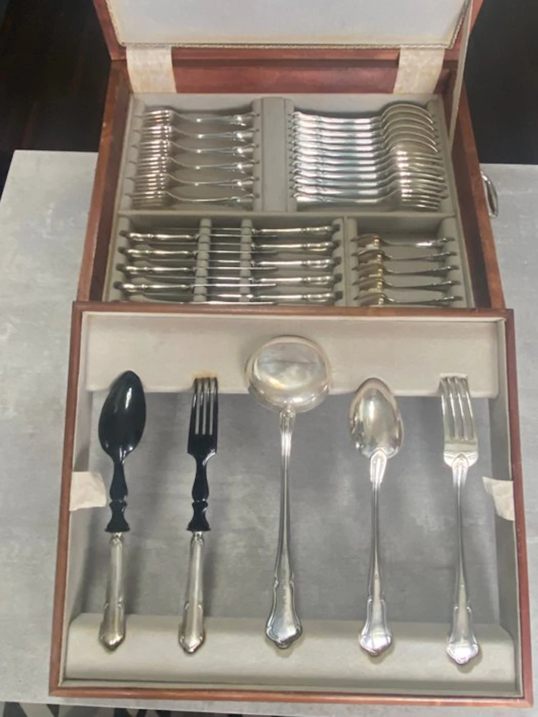Cutlery set (41) - .800 silver