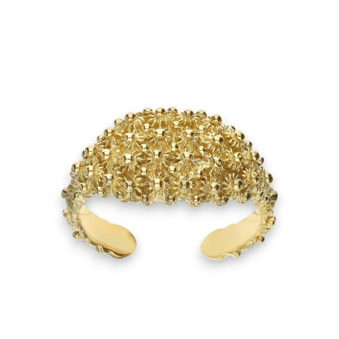 Ring - 18 kt. Yellow gold - Ring 18k 5.7g