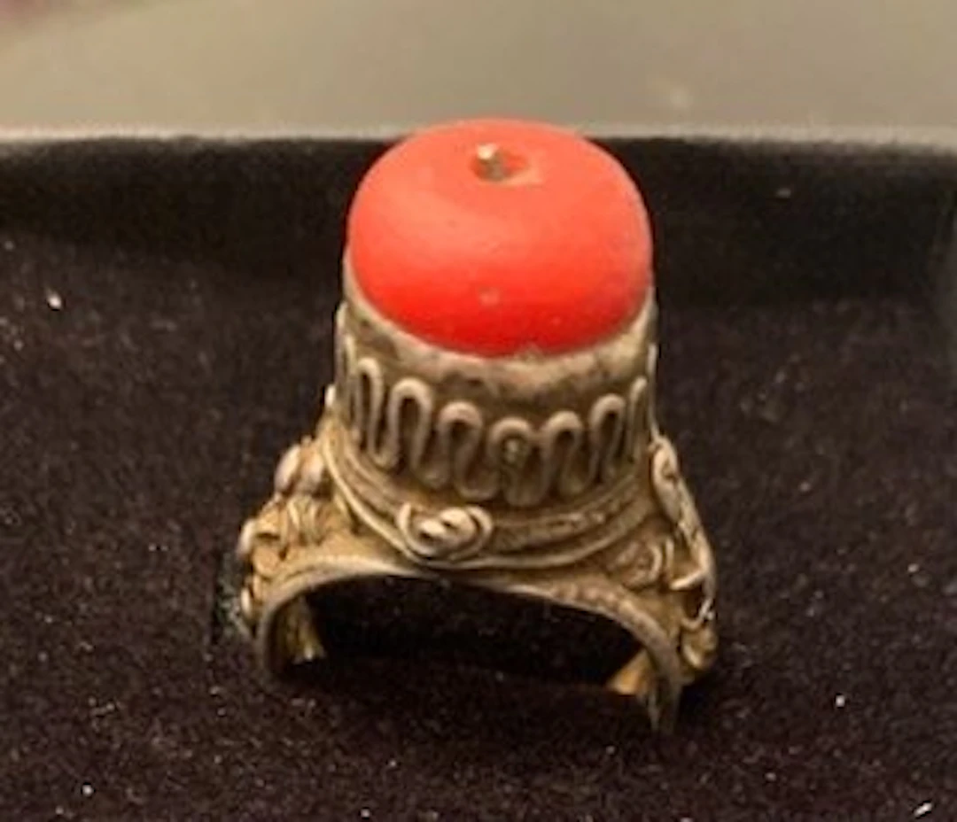Antique Bedouin Yemeni Ring - Silver - Yemen - Early 20th century