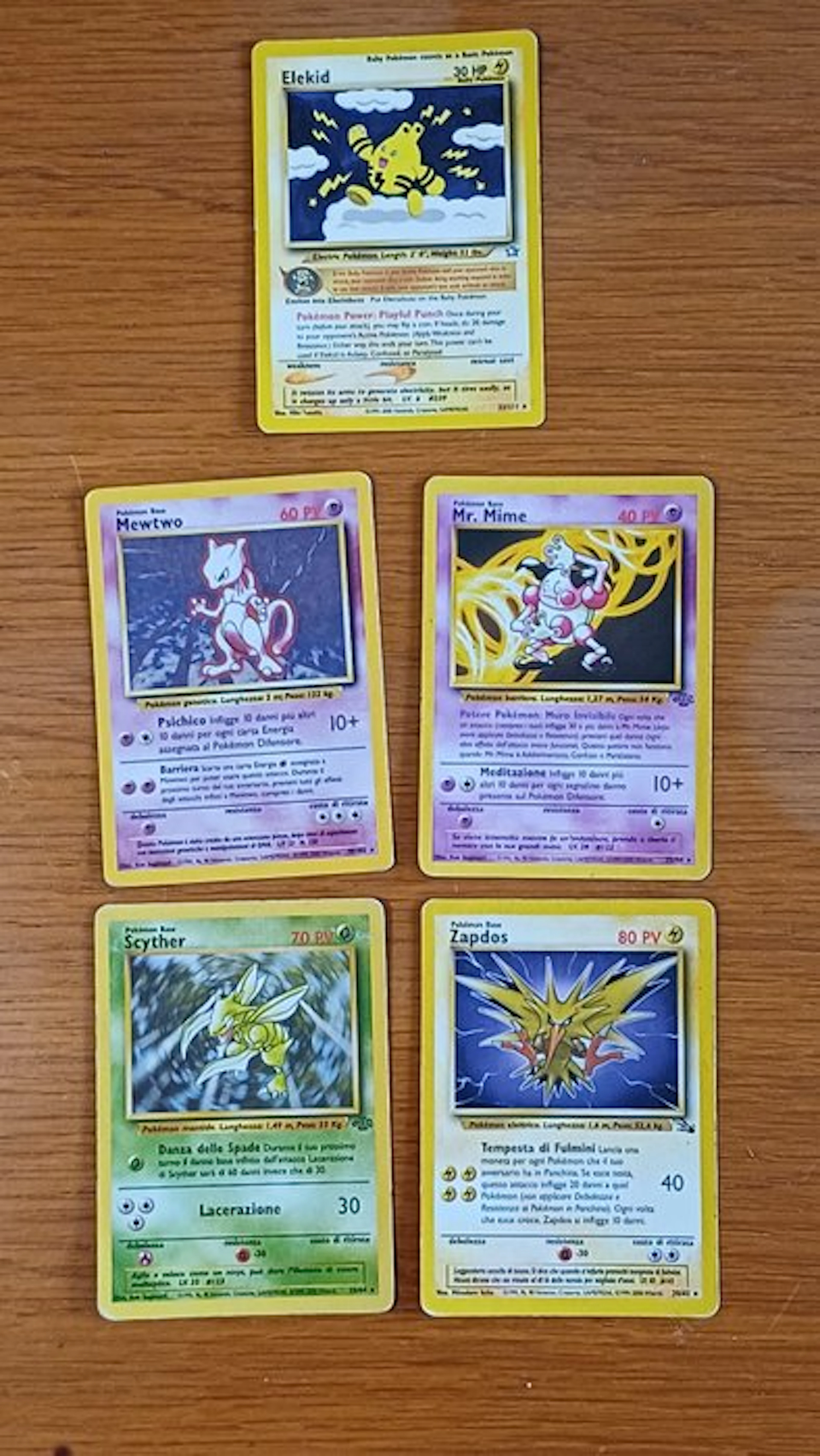 Pokémon - 6 Card - Mewtwo