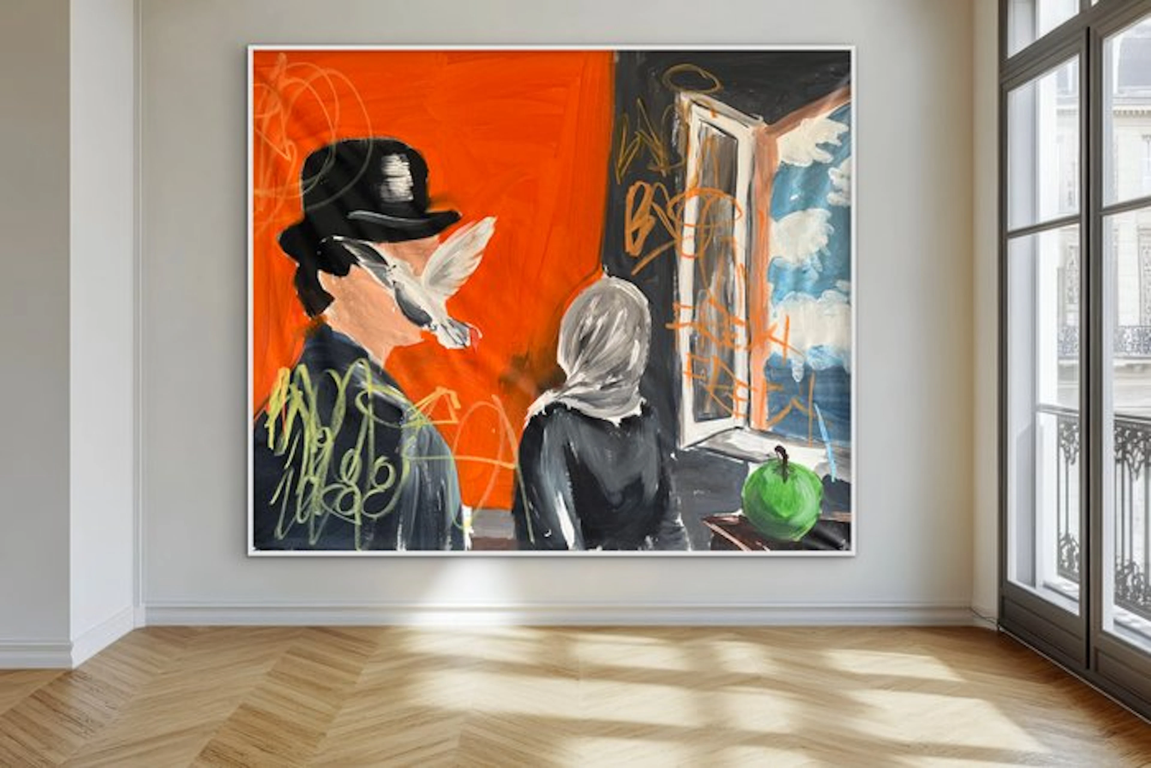 Freda People - Magritte Inspiration Collection XXL (105 x 130 cm)
