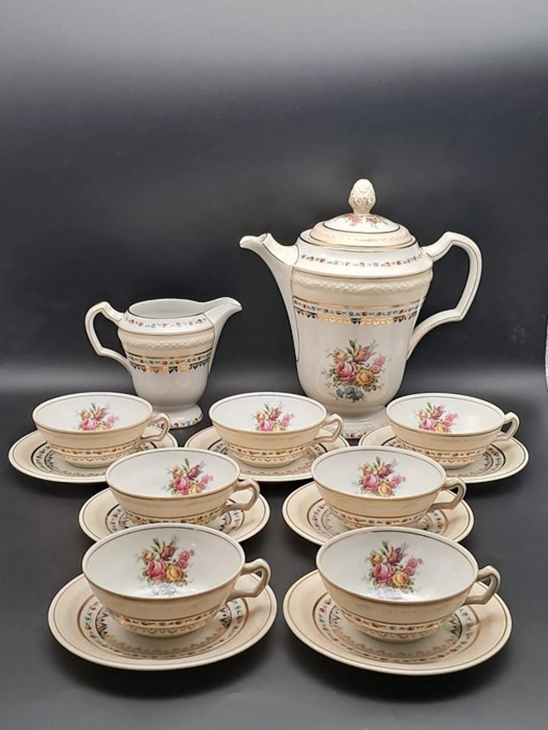 Raynaud & Cie Limoges - Drinking service (9) - Porcelain