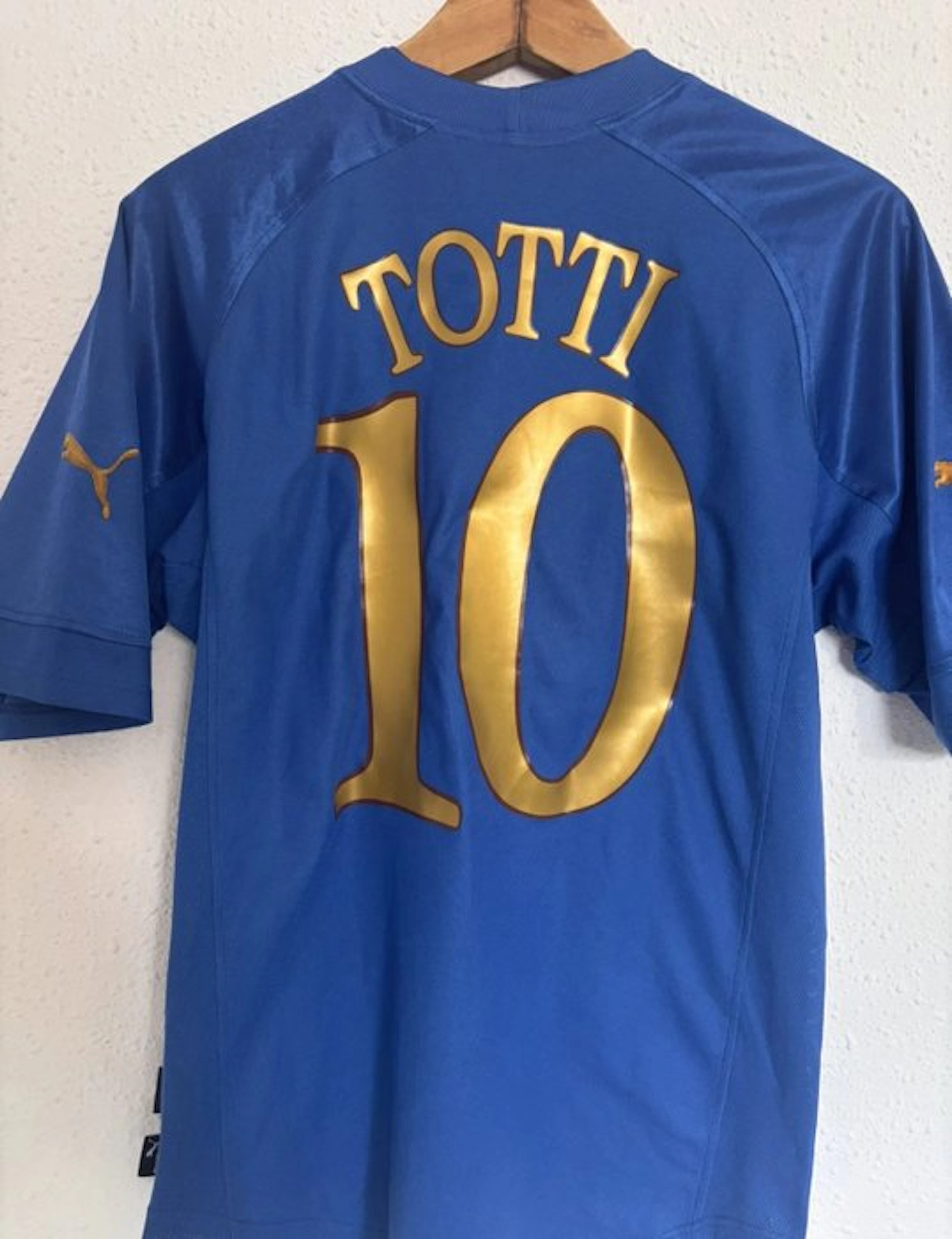 Selección de Italia - FIFA World Cup - Francesco Totti - 2006 - Football shirt