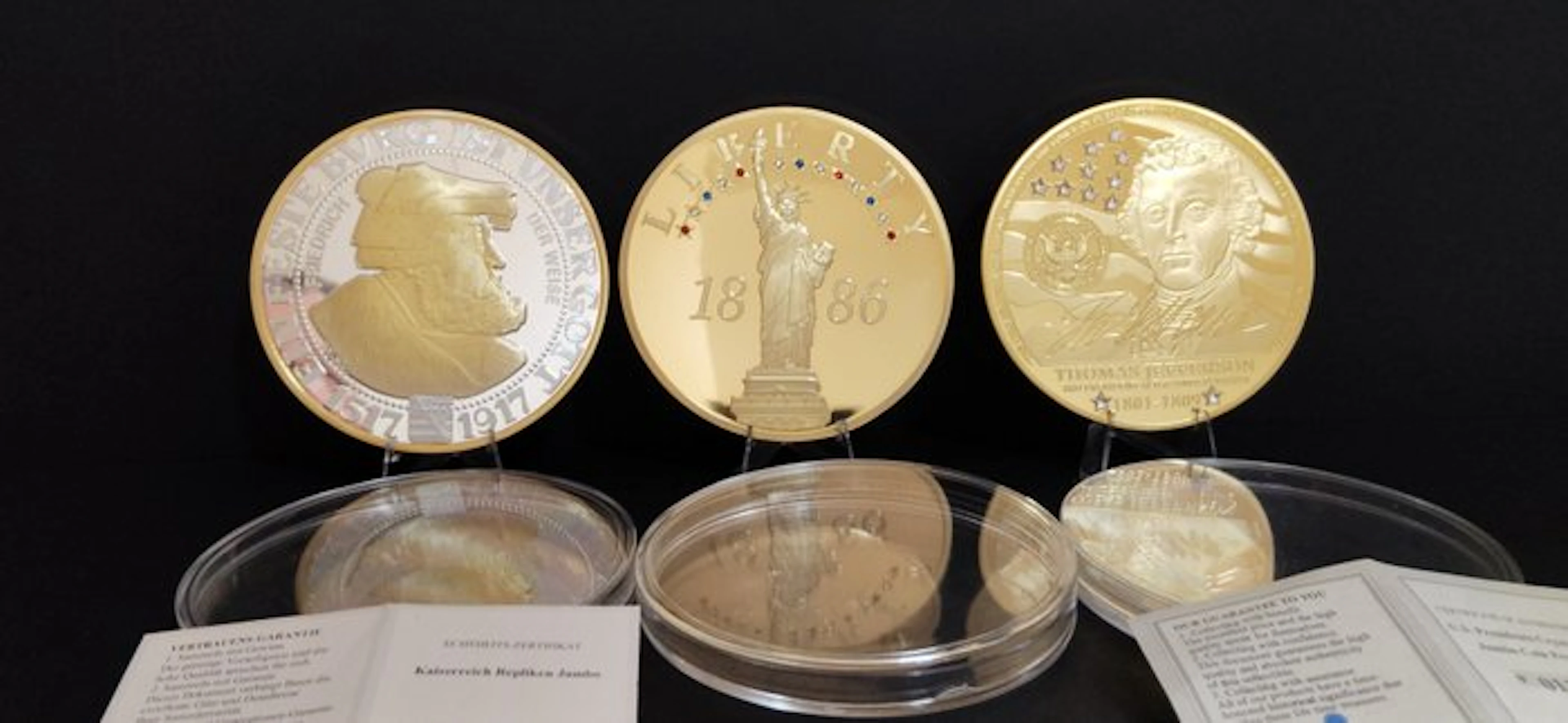 United States, Germany. Medal Nr 3 / 2017 (No reserve price)