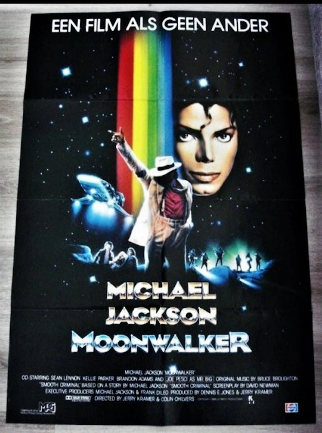 Michael Jackson - Moonwalker (1988) - Lot of 2 - Poster