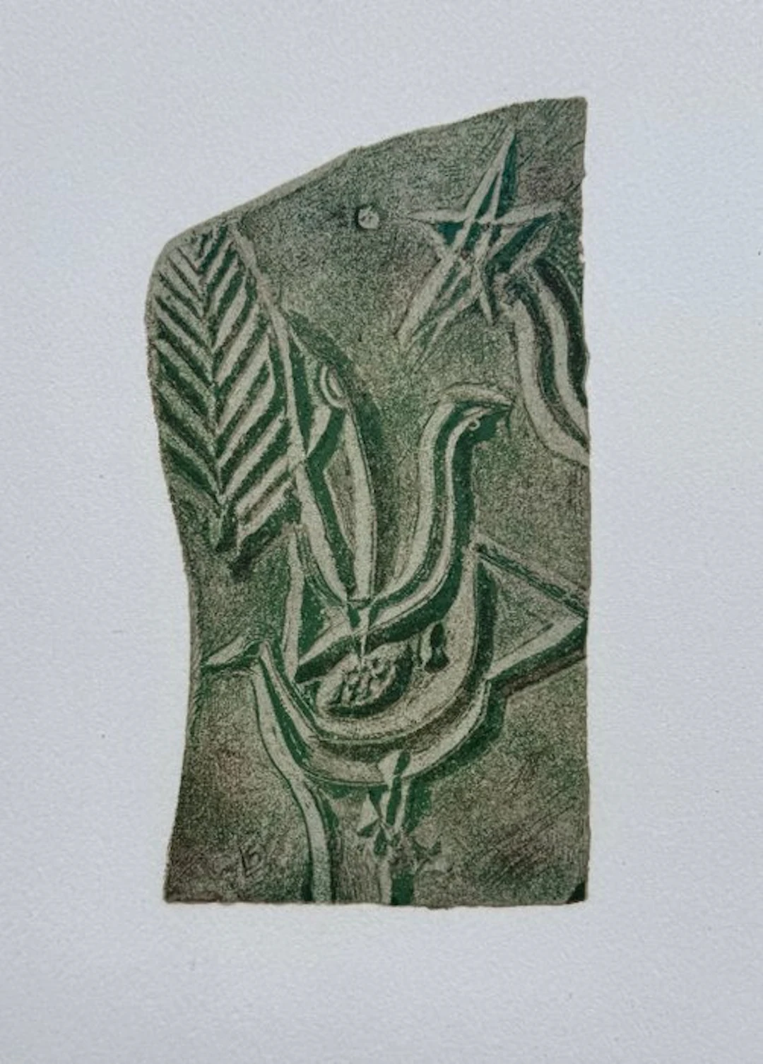 Georges Braque (1882-1963) - L'oiseau sous l'étoile