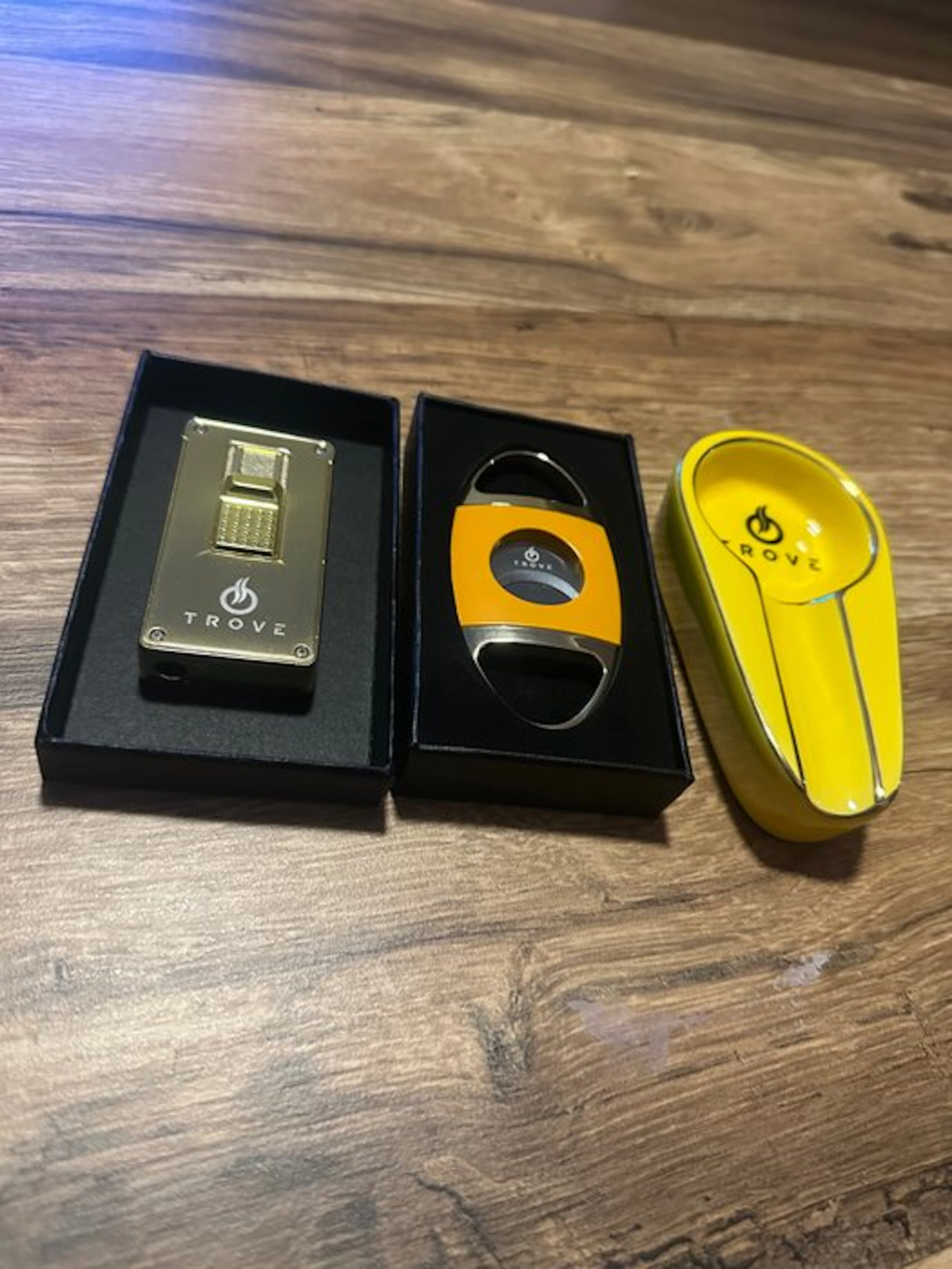 Trove - luxe set asbak knipper - Lighter - Ceramic, Steel - (3)