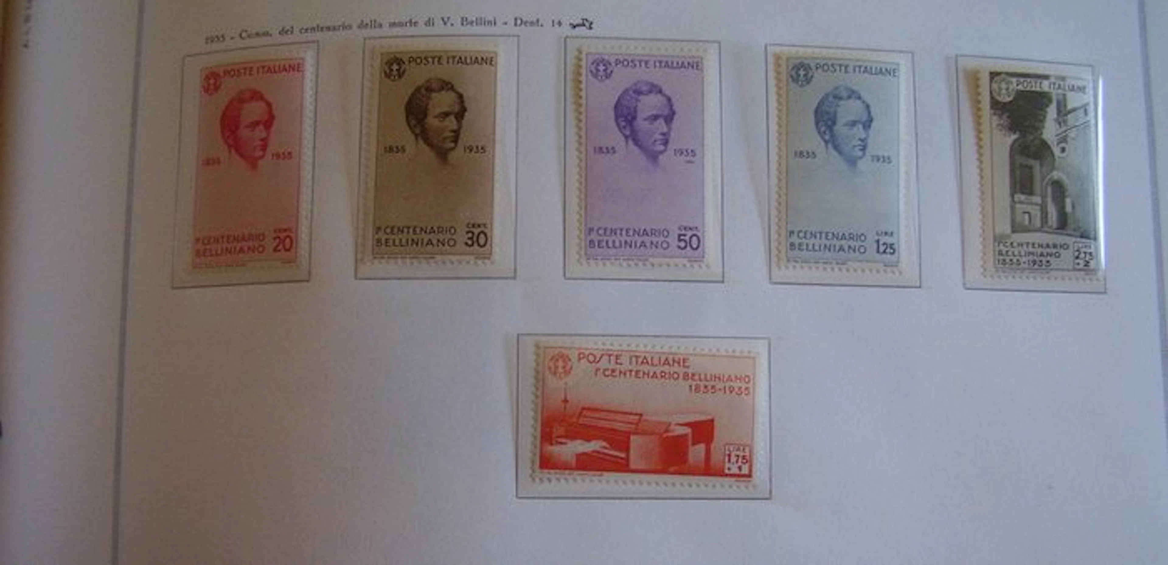 Italy Kingdom - The series, complete with all services, Bellini and Orazio