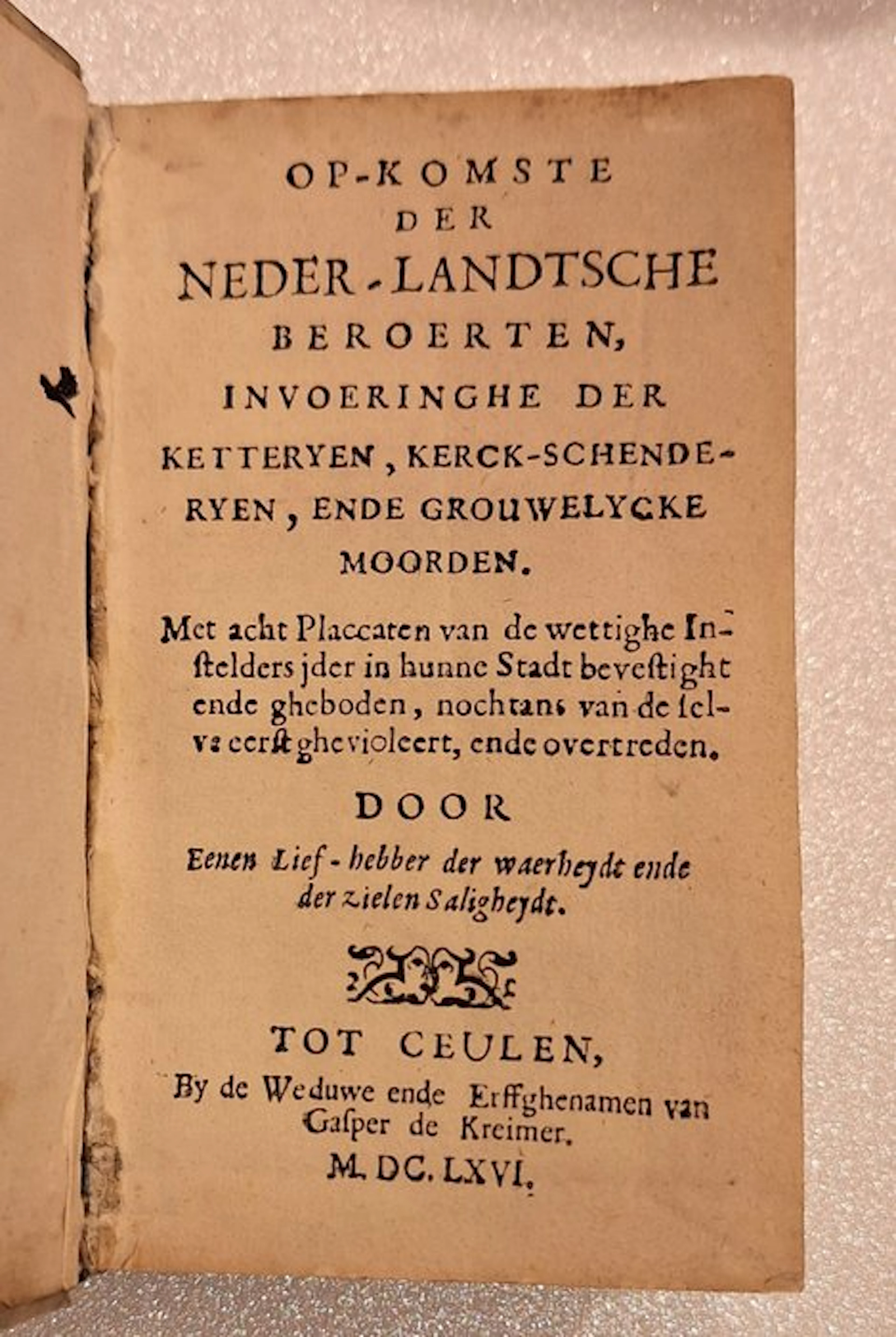 Augustijn van Teylingen (toegeschreven) - Op-komste der...