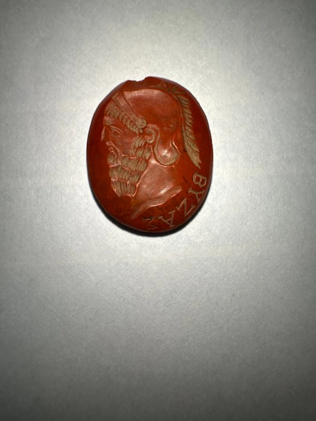 Ancient Roman Carnelian Intaglio - 23 mm