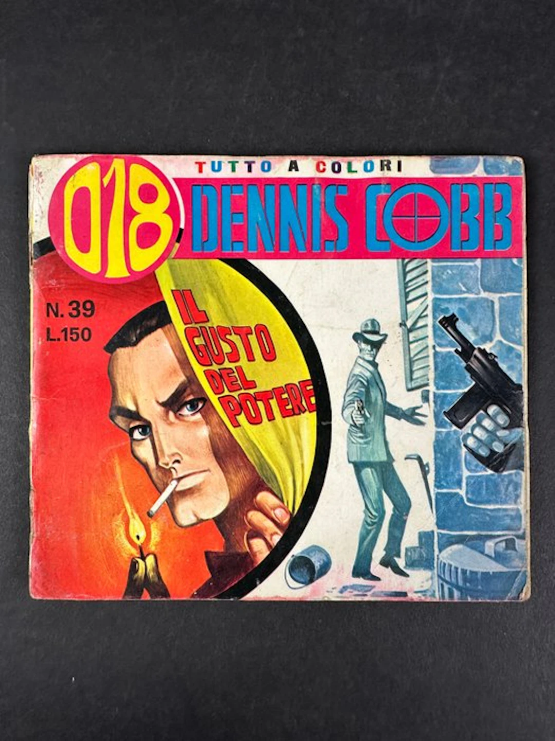 Dennis Cobb n. 39 - "Il gusto del potere" - 1 Comic - First edition - 1968