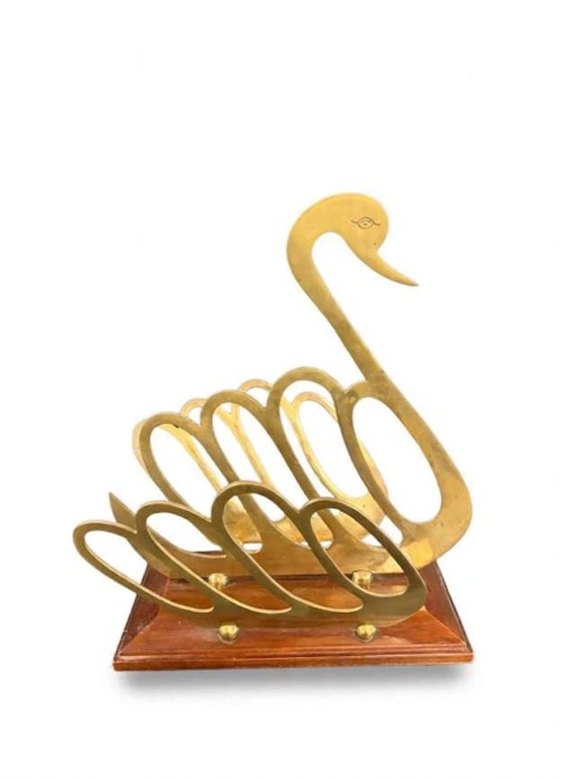 Magazine rack - Brass