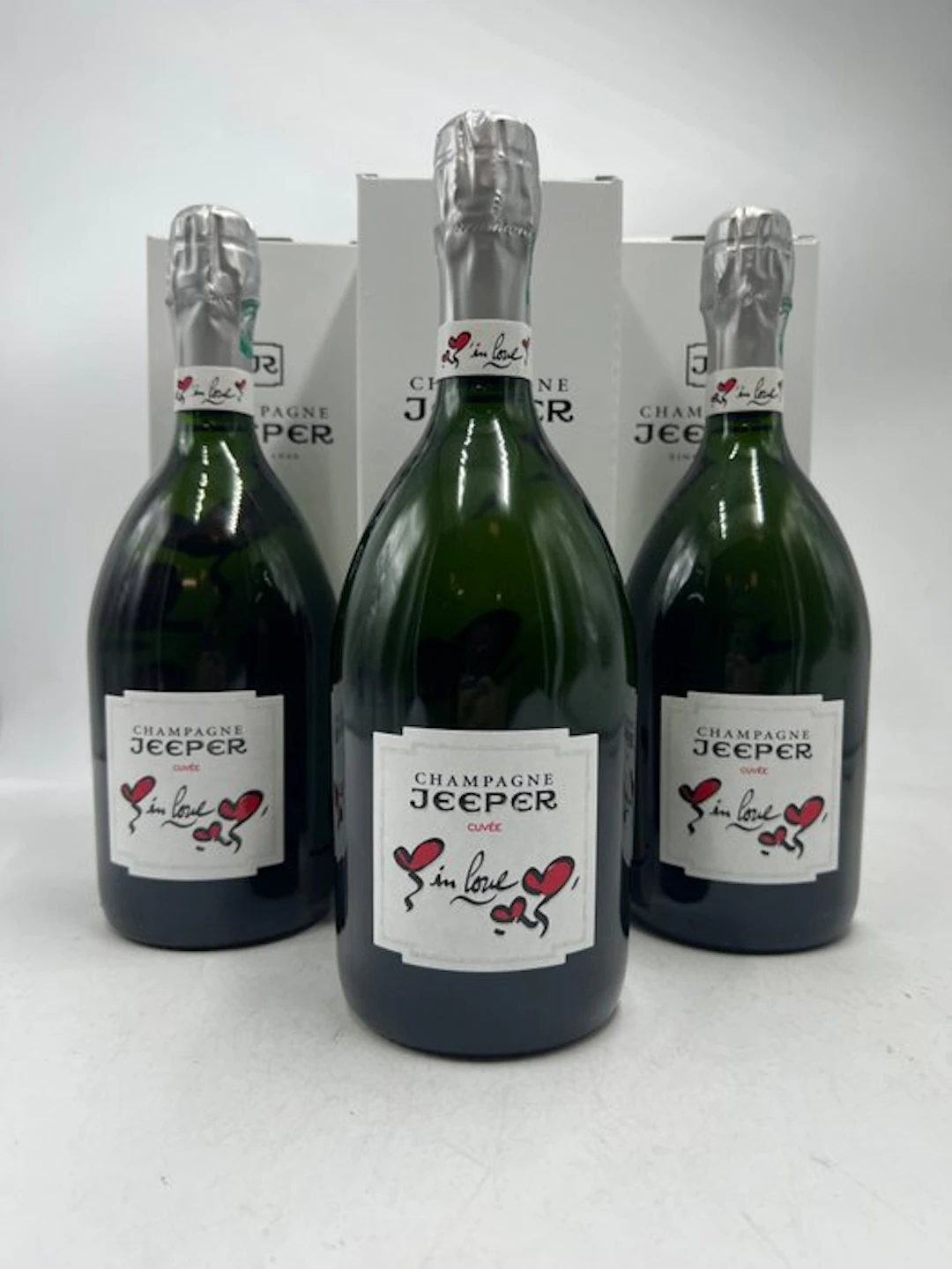 Jeeper, Cuvée In Love - Champagne - 3 Bottle (0.75L)