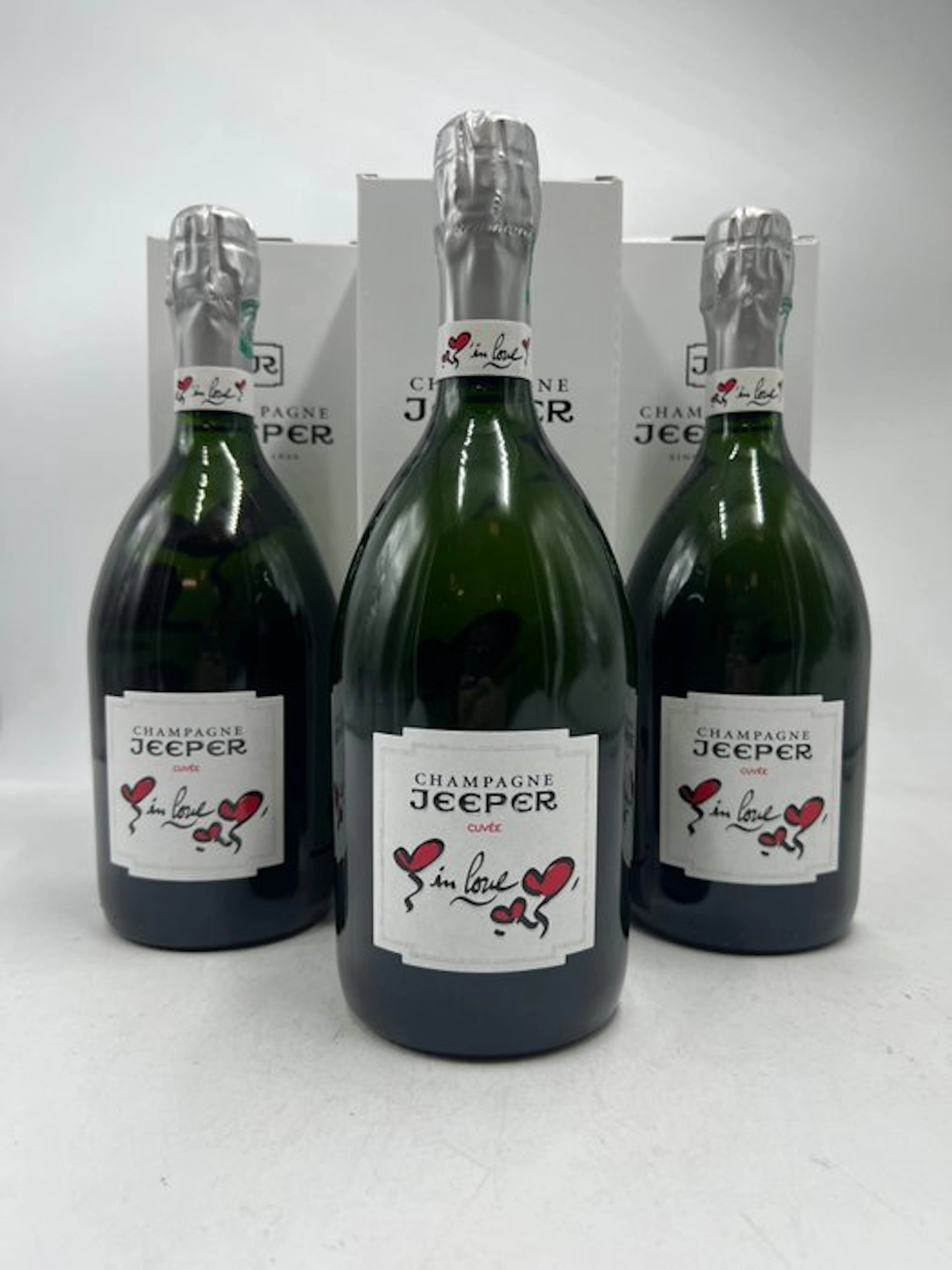 Jeeper, Cuvée In Love - Champagne - 3 Bottle (0.75L)