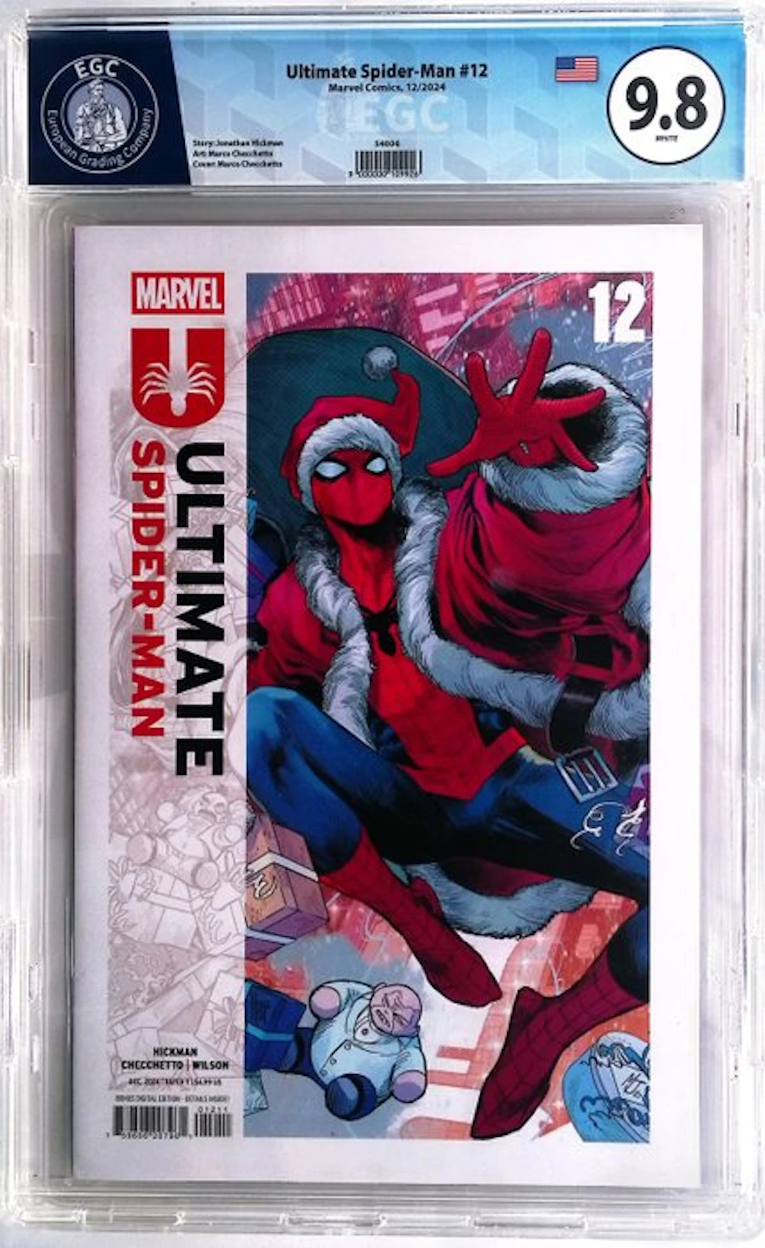 Ultimate Spider-Man #12 - EGC 9.8 - 1 Graded comic - First edition - 2024