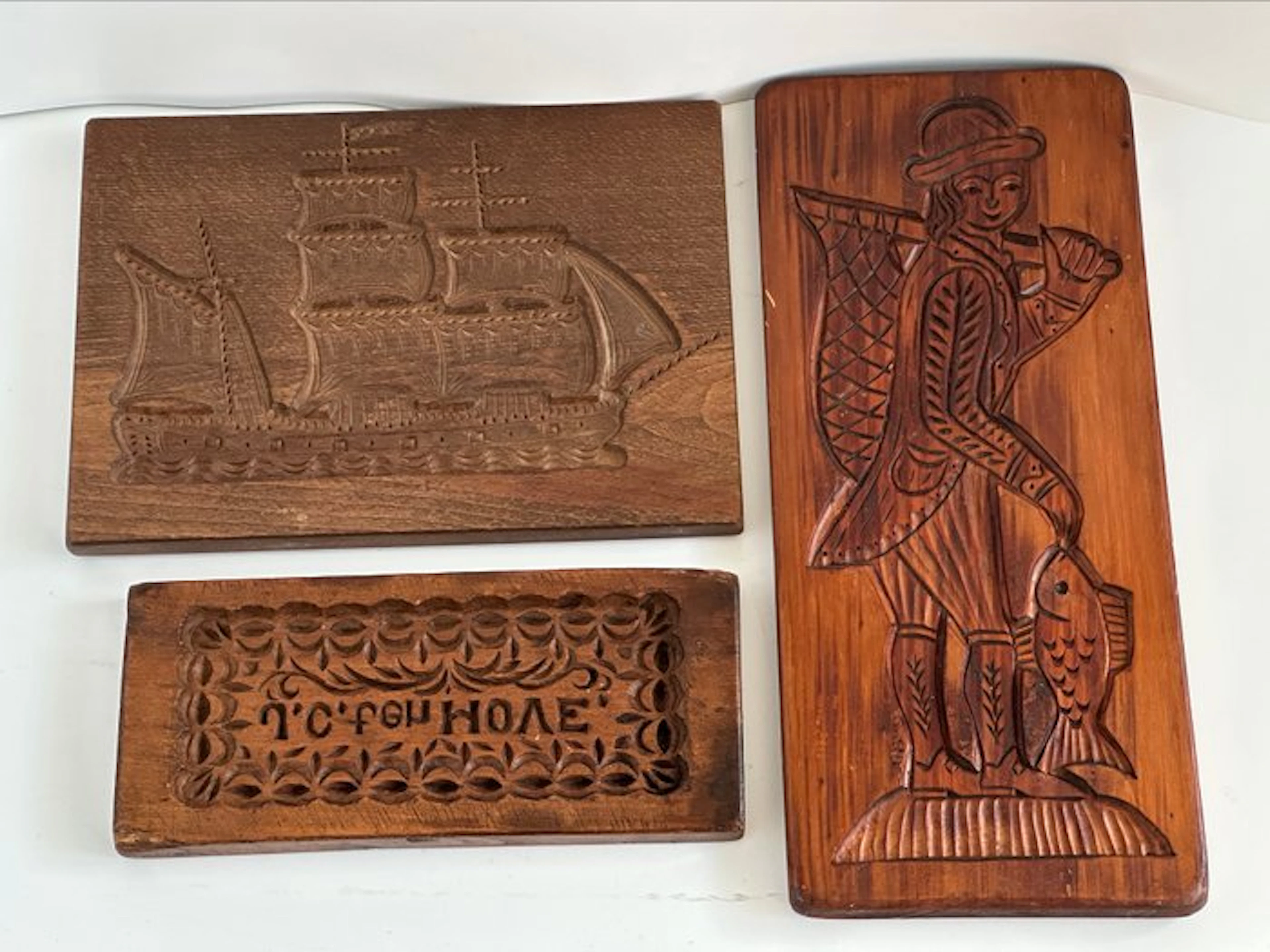 Decorative ornament (3) - Netherlands - Wooden Plank/Spekulas