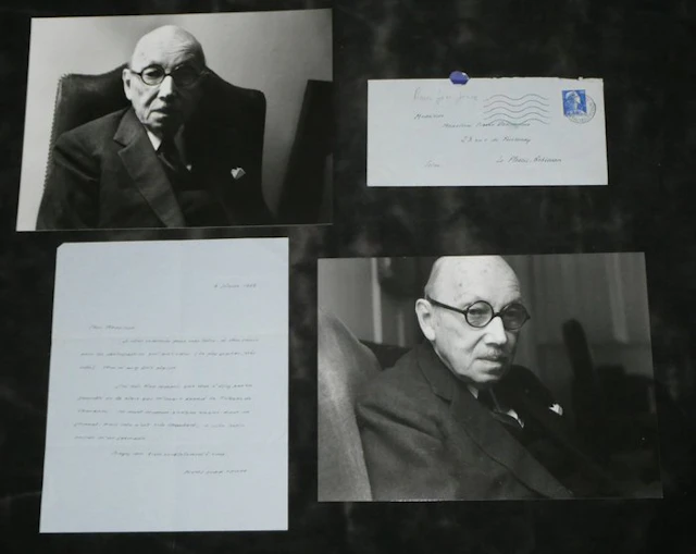Pierre Jean Jouve - Lettre autographe et lettre signées à...