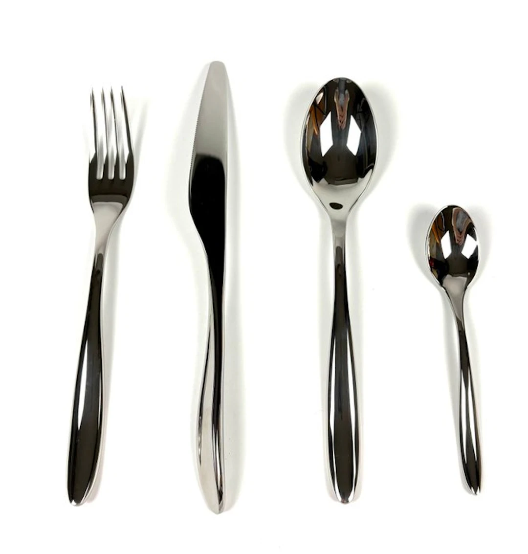 Cutlery set (48) - ''Goccia Set'' - 18/10 stainless steel.