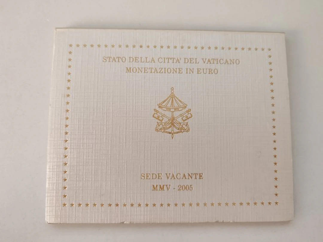 Vatican. Year Set (BU) 2005 "Sede vacante"