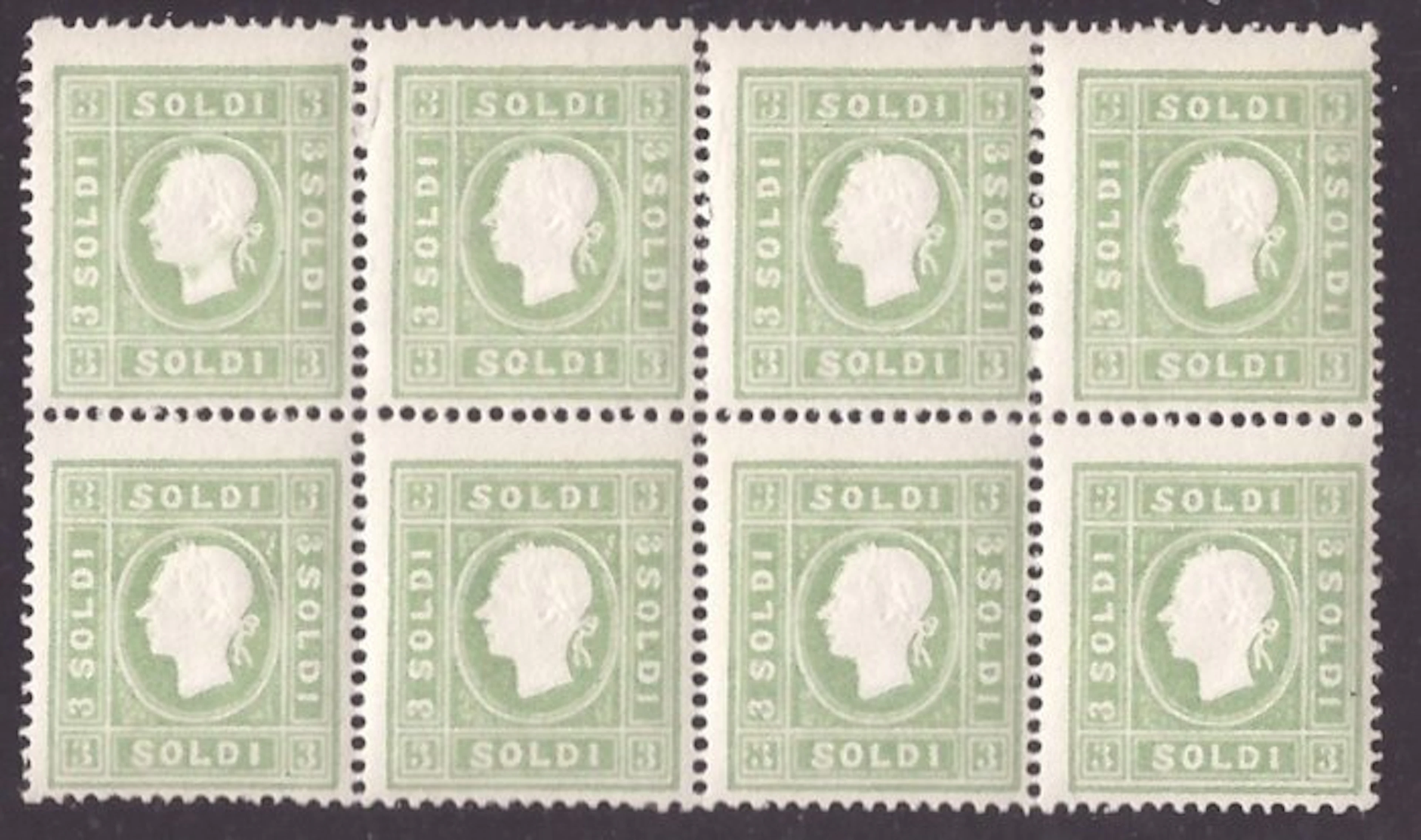 Italian Ancient States - Lombardo Veneto 1862 - Two...