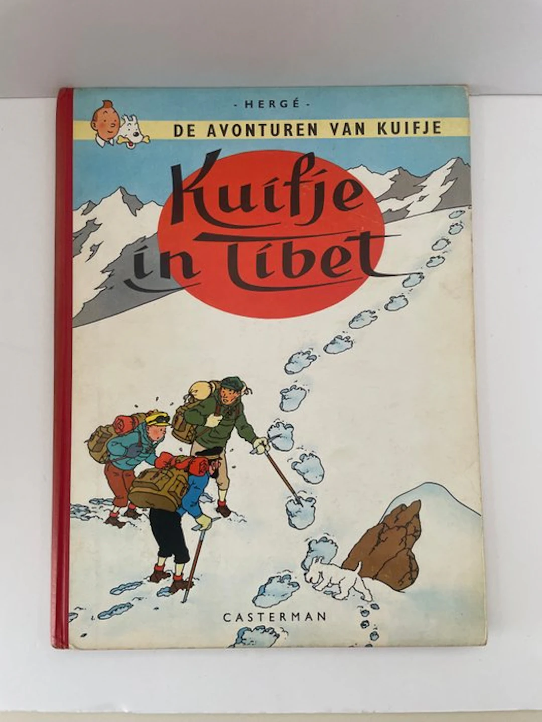 Kuifje 20 - Kuifje in Tibet - 1 Album - First edition - 1960