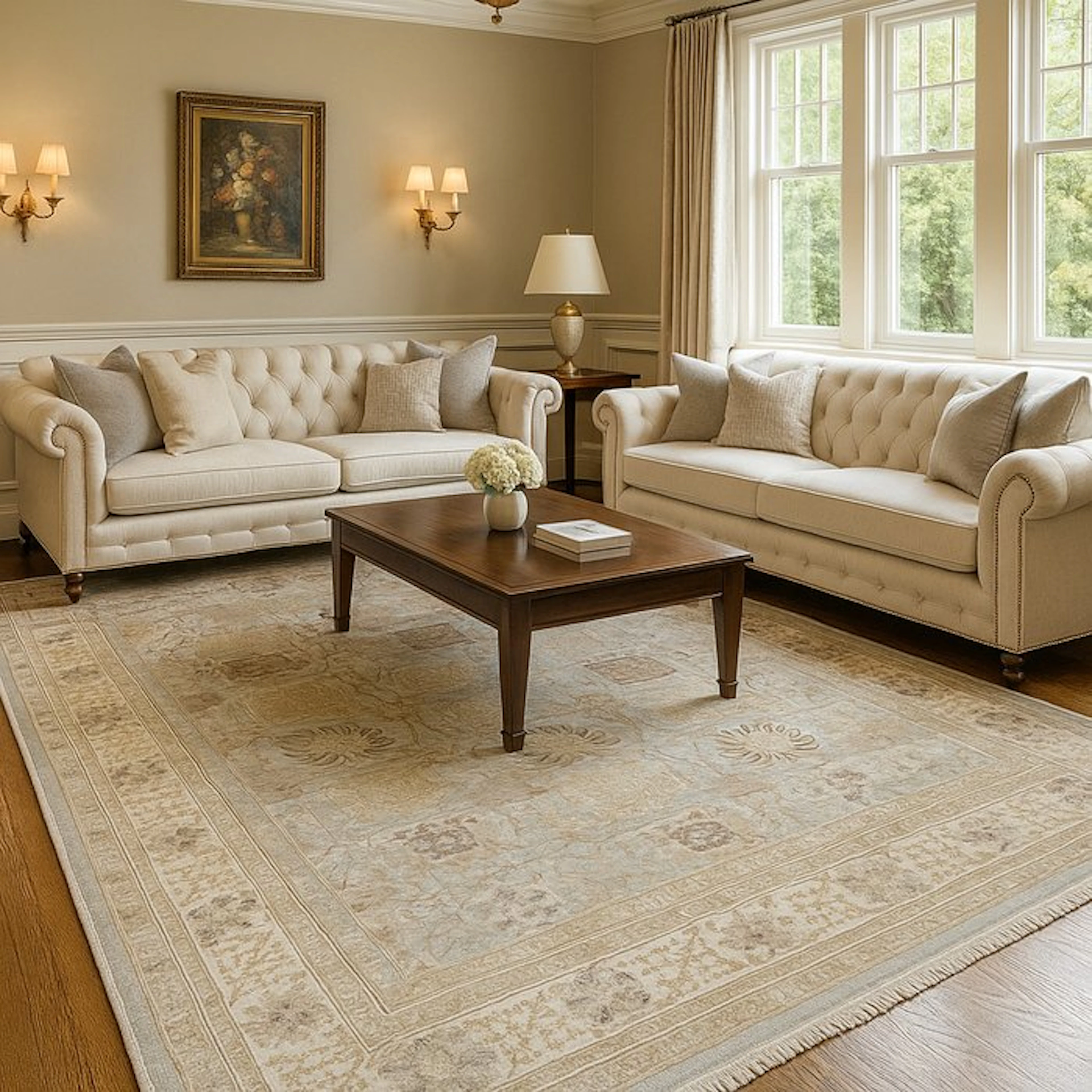 Farahan - Rug - 375 cm - 276 cm