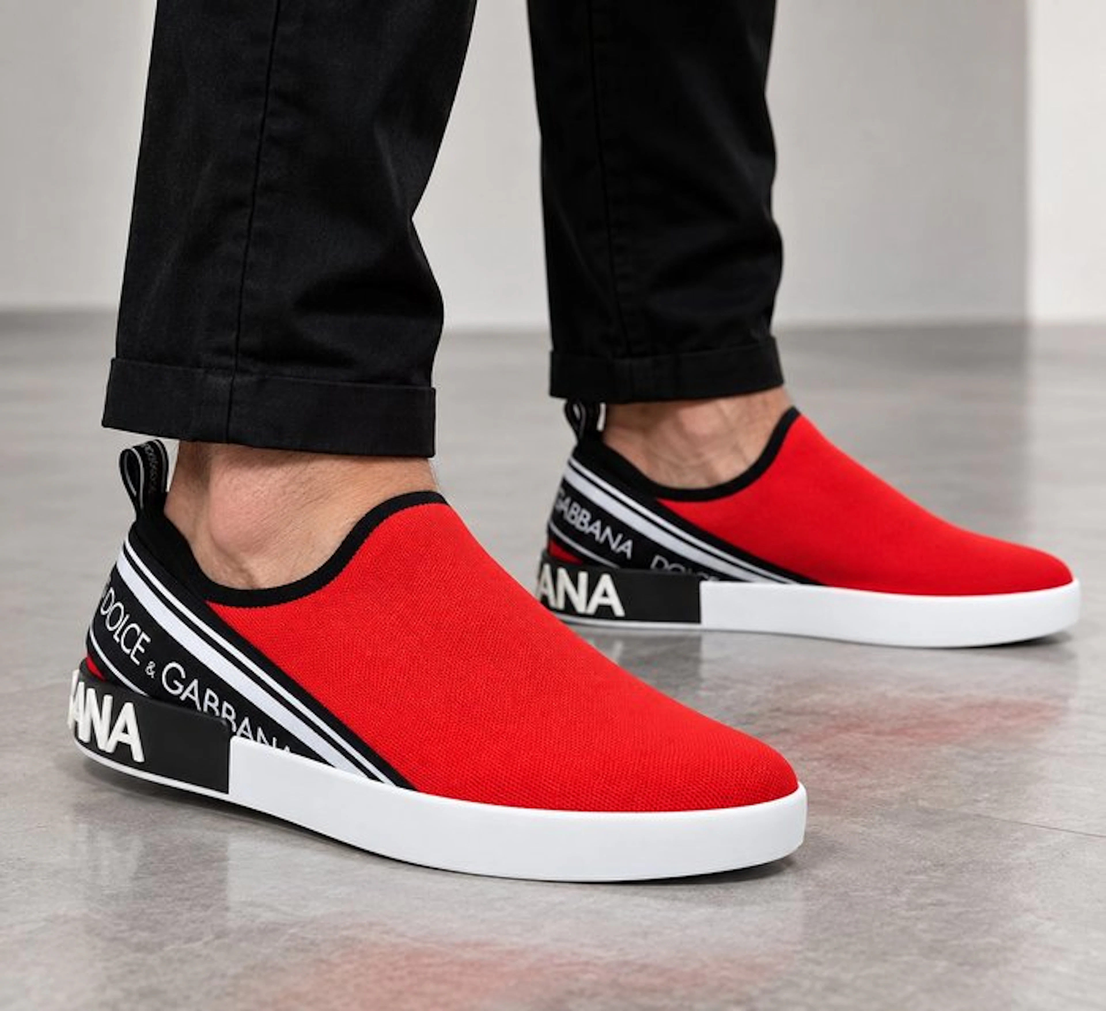 Dolce & Gabbana - Portofino - Sneakers - Size: EU 41 - New with tags