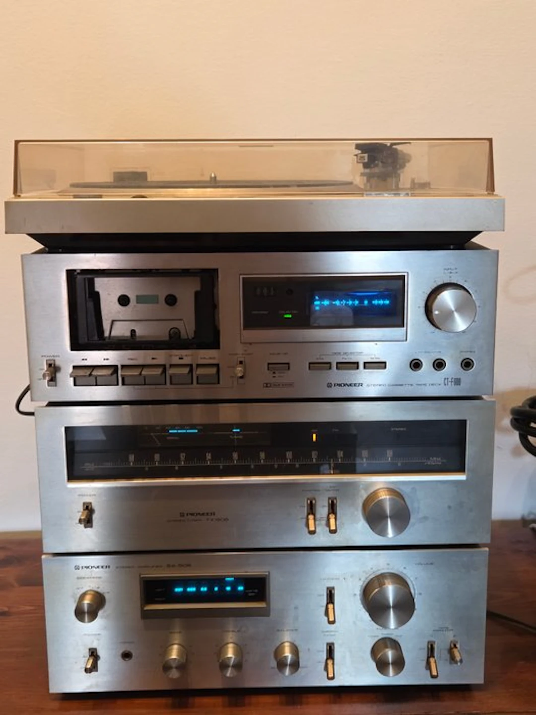 Pioneer - SA-508 - CT-F600 - TX-608 - PL-200 Hi-fi set