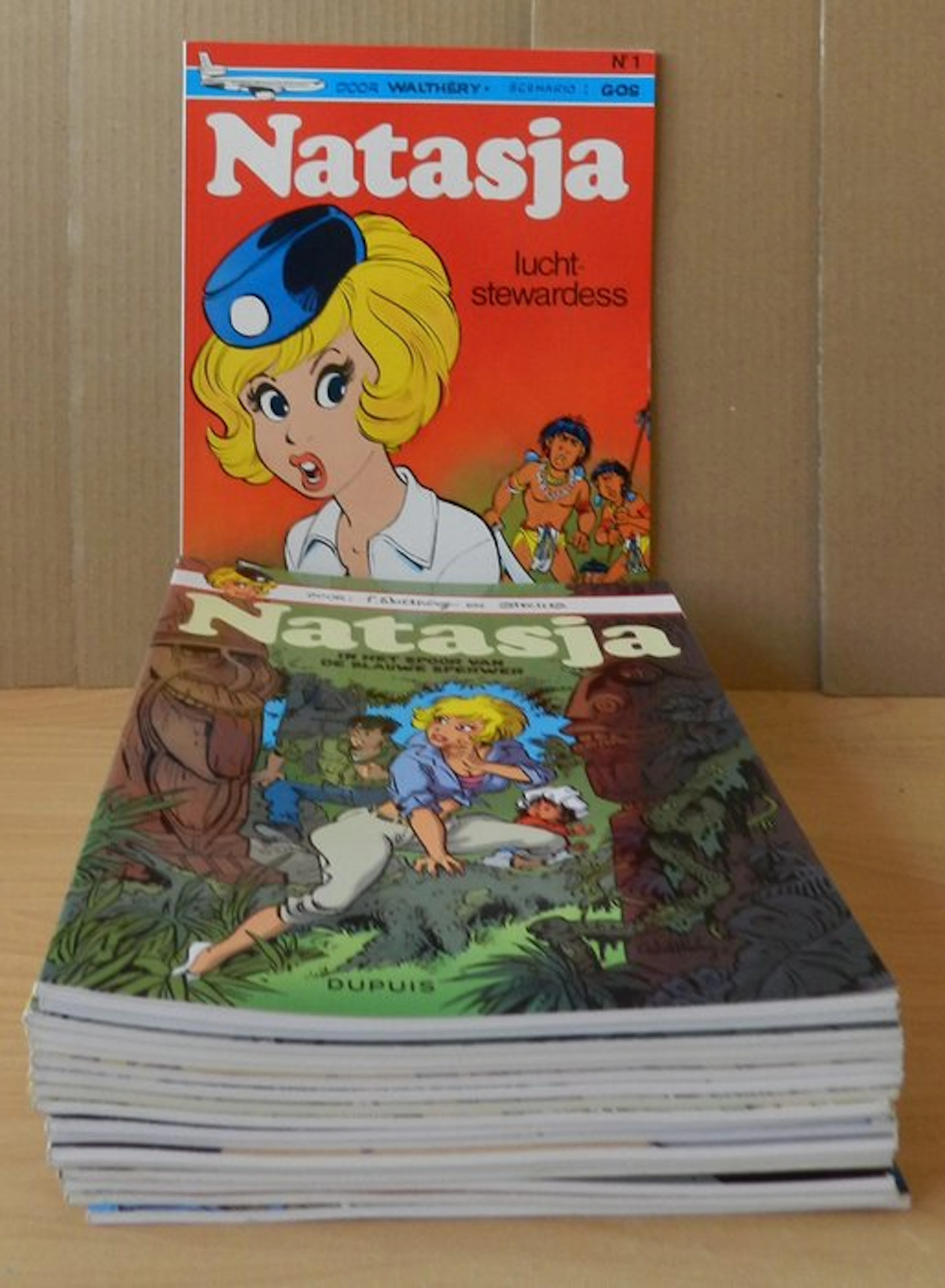 Natasja in de range 1 t/m 23 - 18 Album - First edition/reprint - 1976/2019
