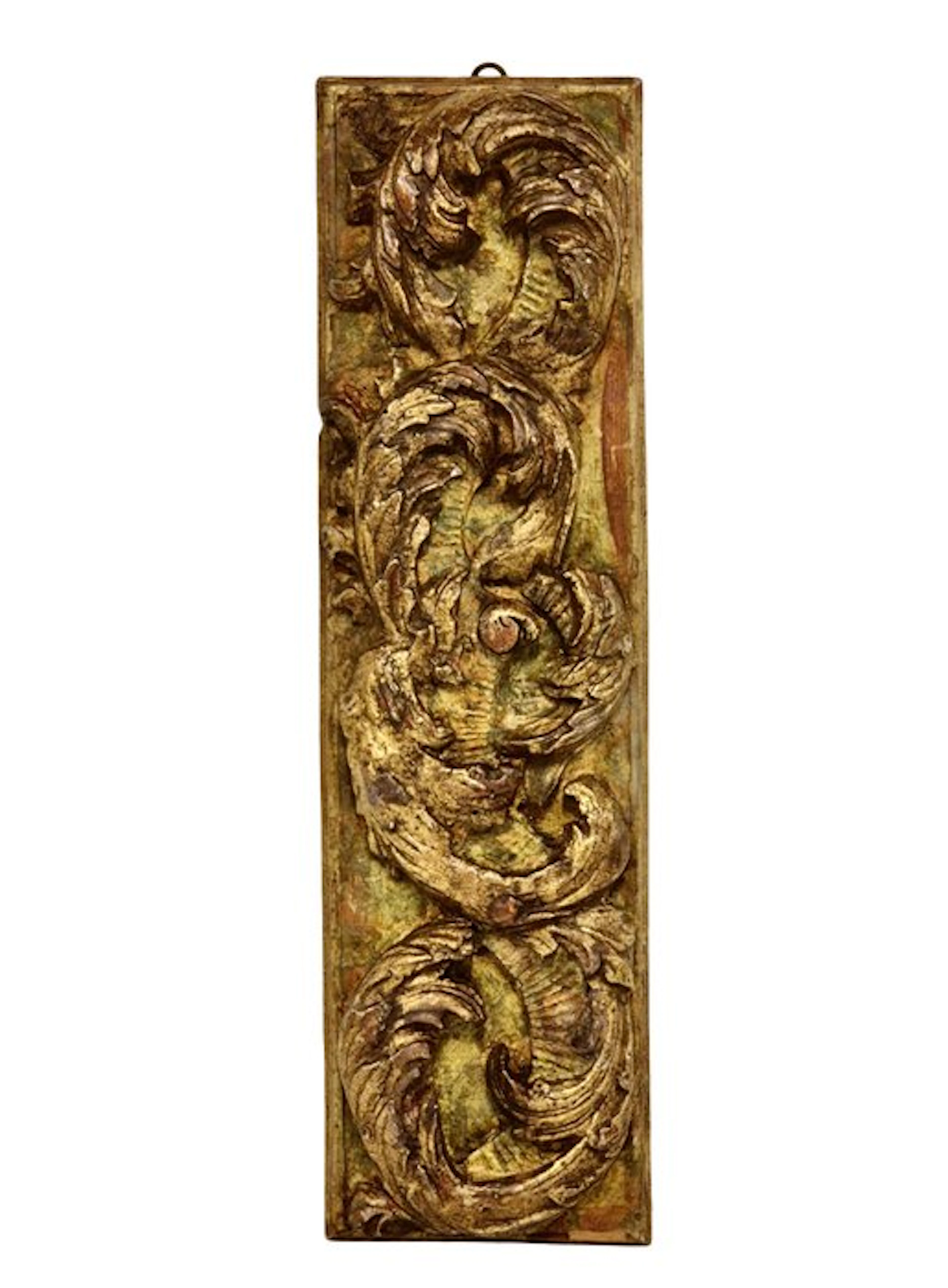 Ecclesiastical frieze in gilded wood - 67 cm - Gilt wood - 1950-1960