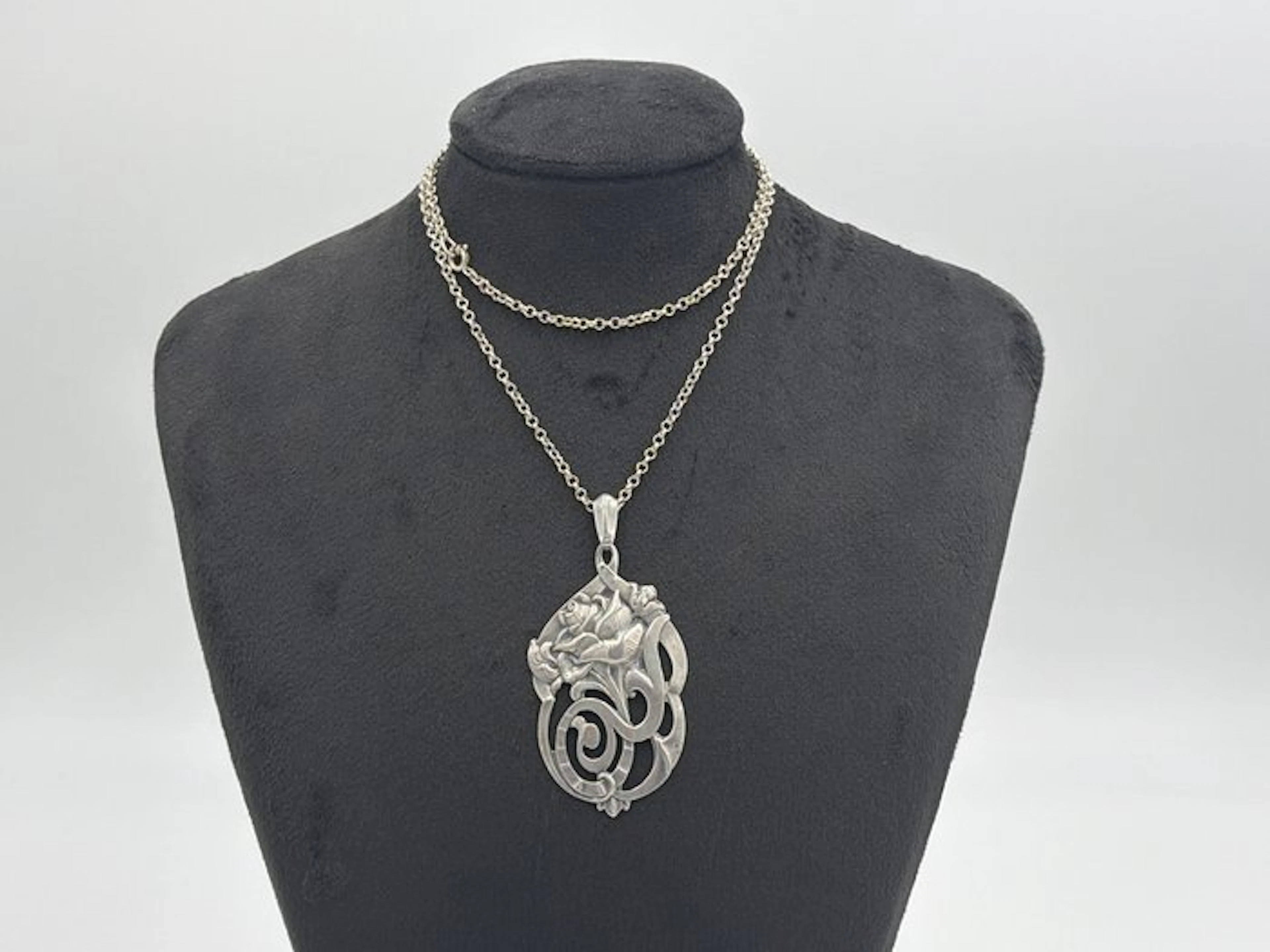 No reserve price - Necklace with pendant Silver - 835