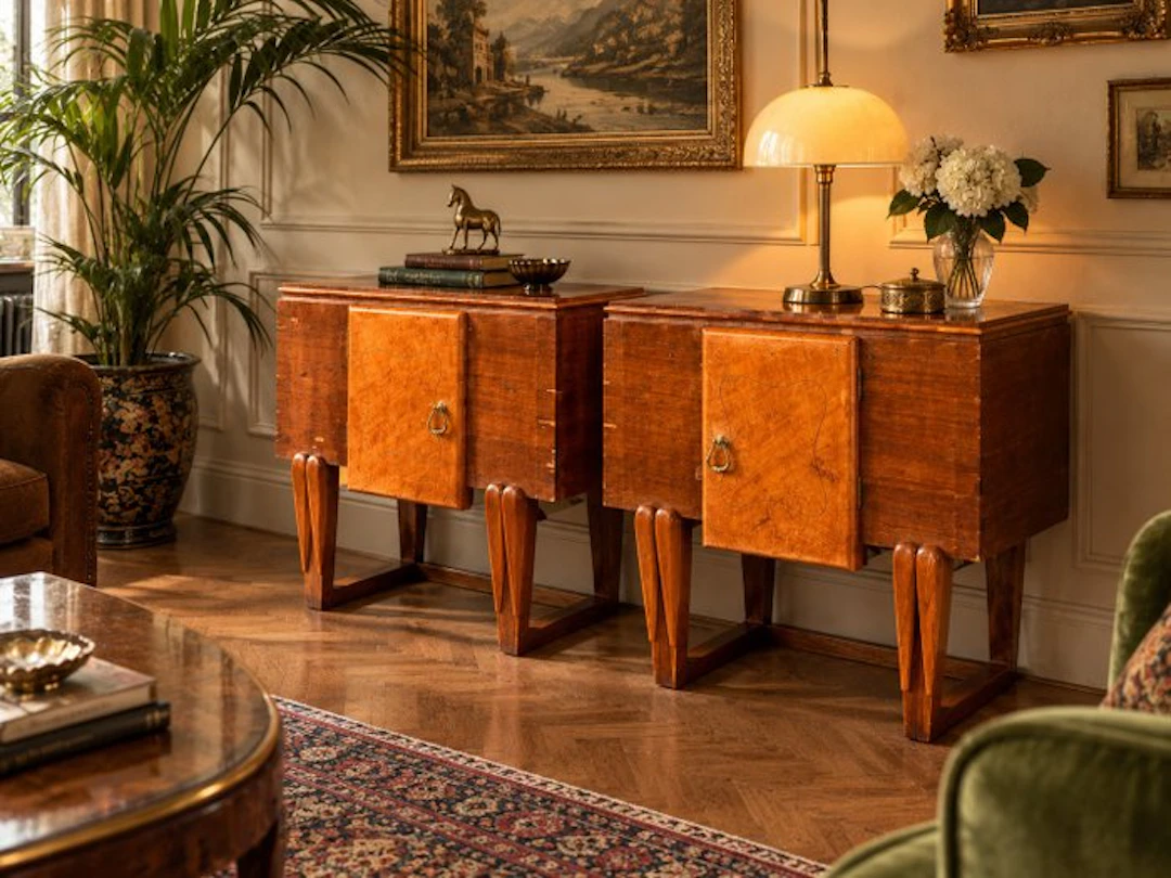 Nightstand (2) - Wood