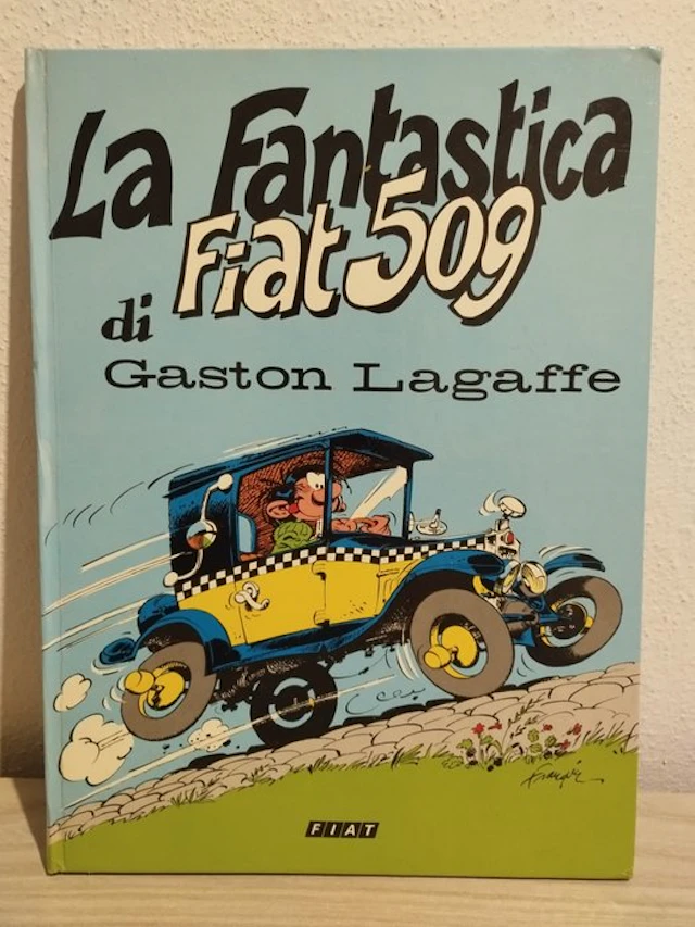 Gaston Lagaffe - La Fantastica Fiat 509 - 1 Comic - 1985