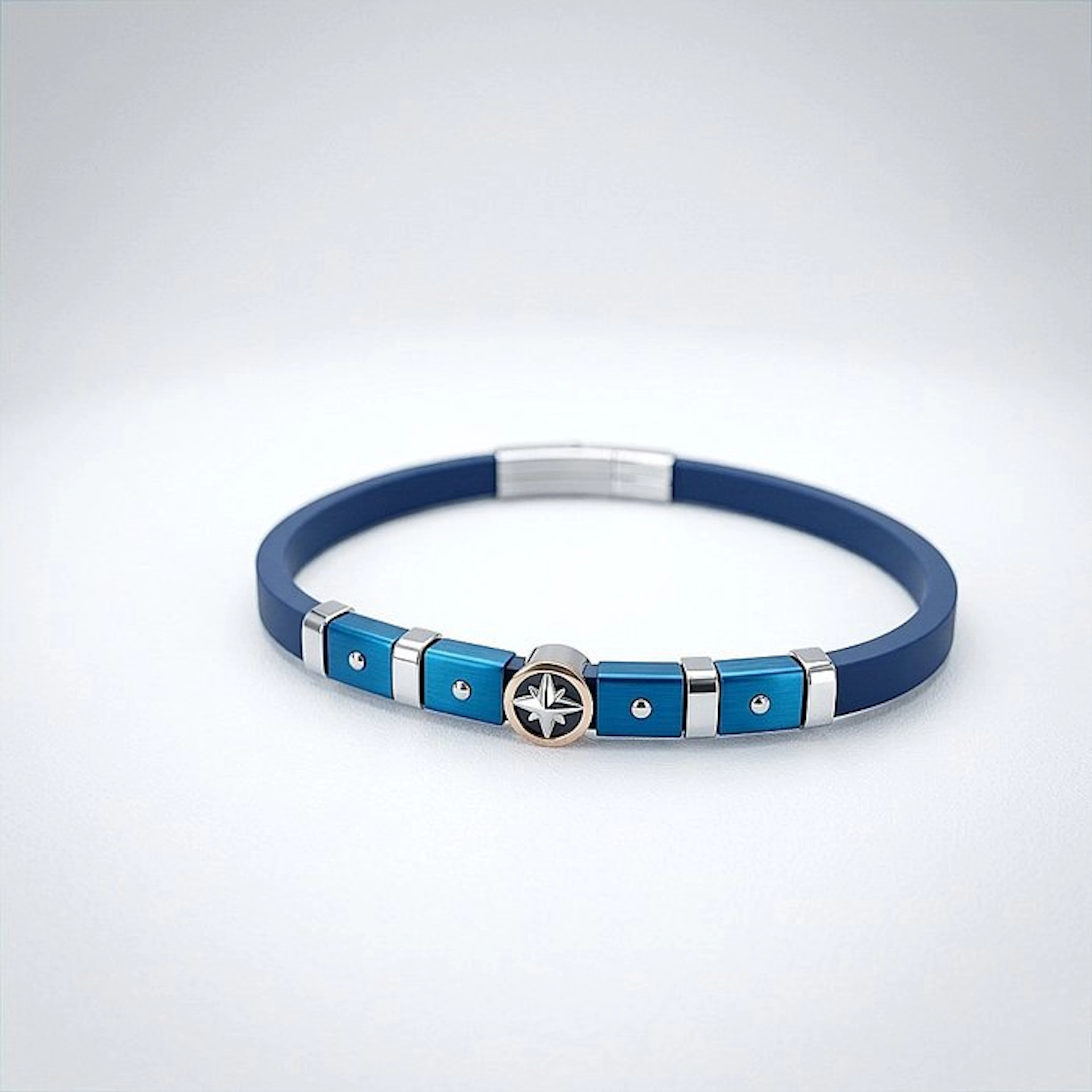 18 kt. - Base bracelet in surgical steel