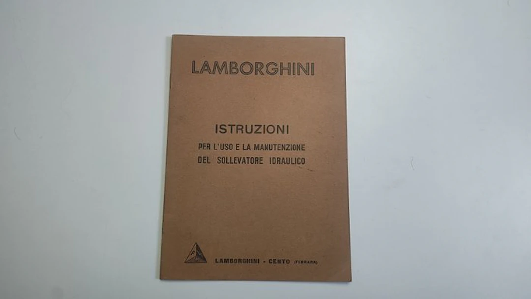 Book - Lamborghini - Trattori