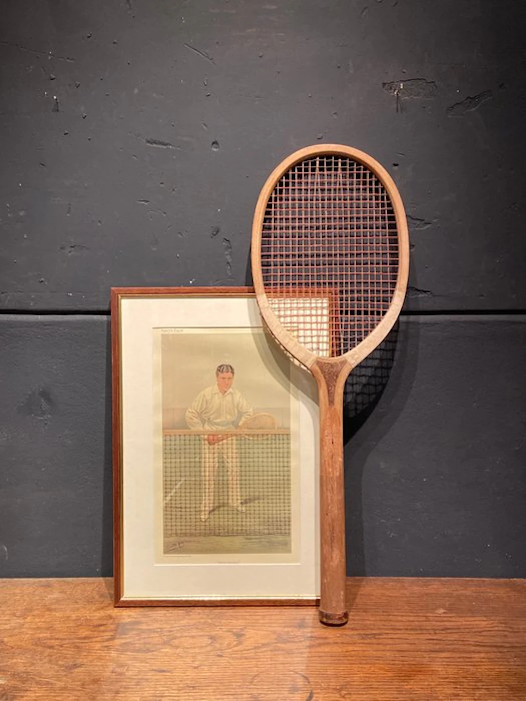 Antique Tennis racket - Daisy - 1920