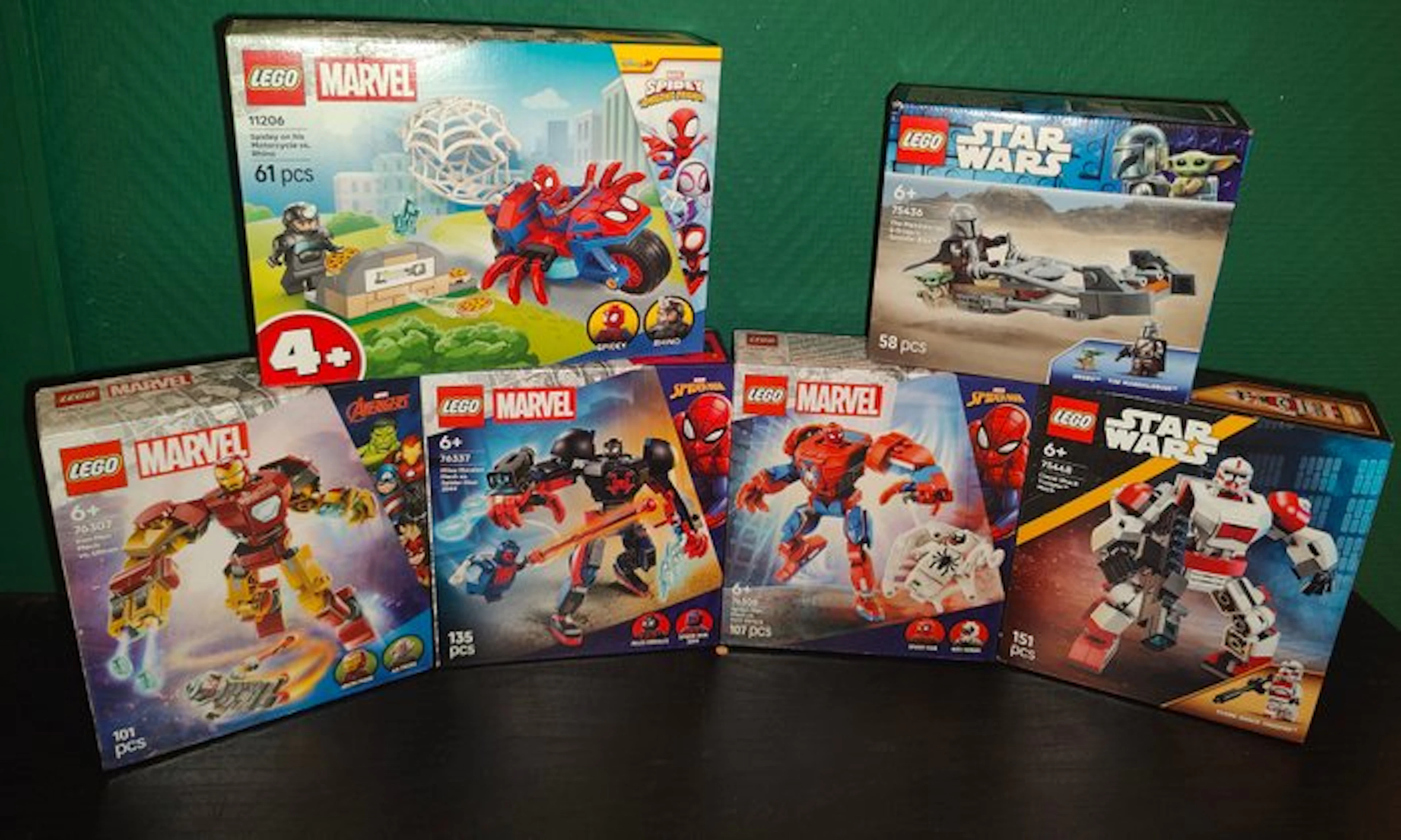 LEGO Set - Marvel, Spider-Man, Star Wars - Marvel - Star Wars