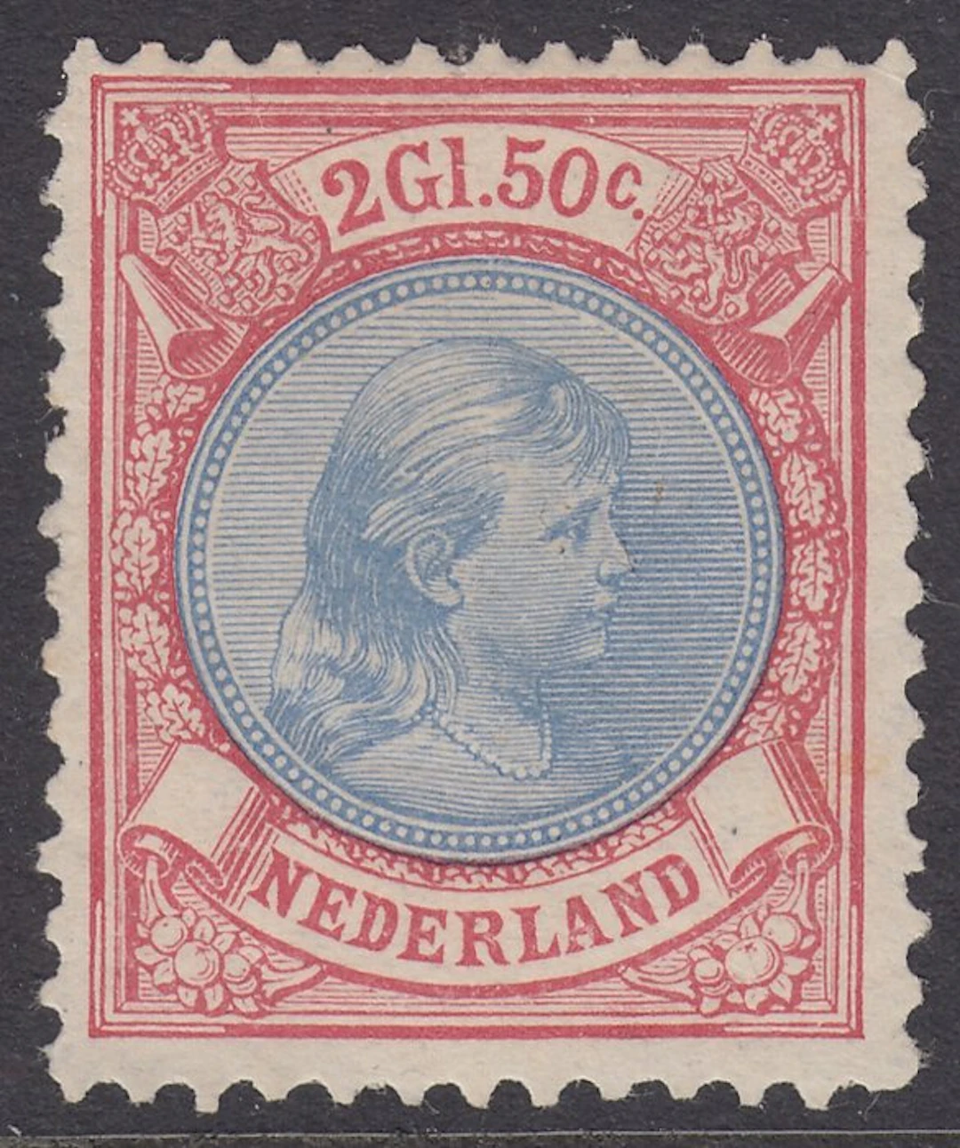 Netherlands 1893 - Queen Wilhelmina - NVPH 47A