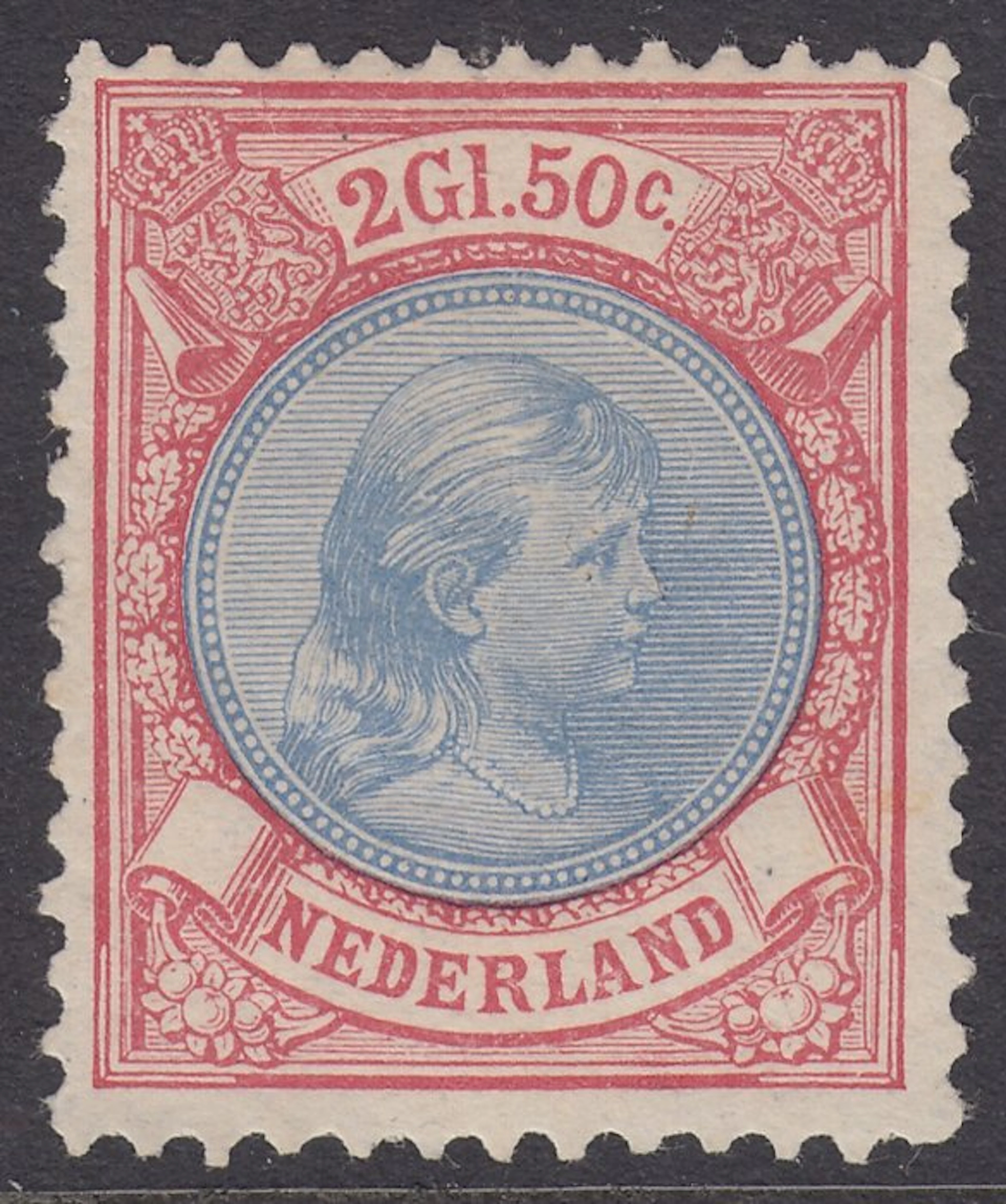 Netherlands 1893 - Queen Wilhelmina - NVPH 47A