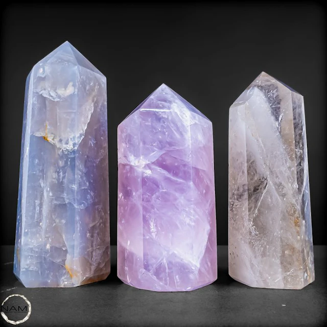 A Touch of Eternity – Three Crystal Worlds in soft lavender