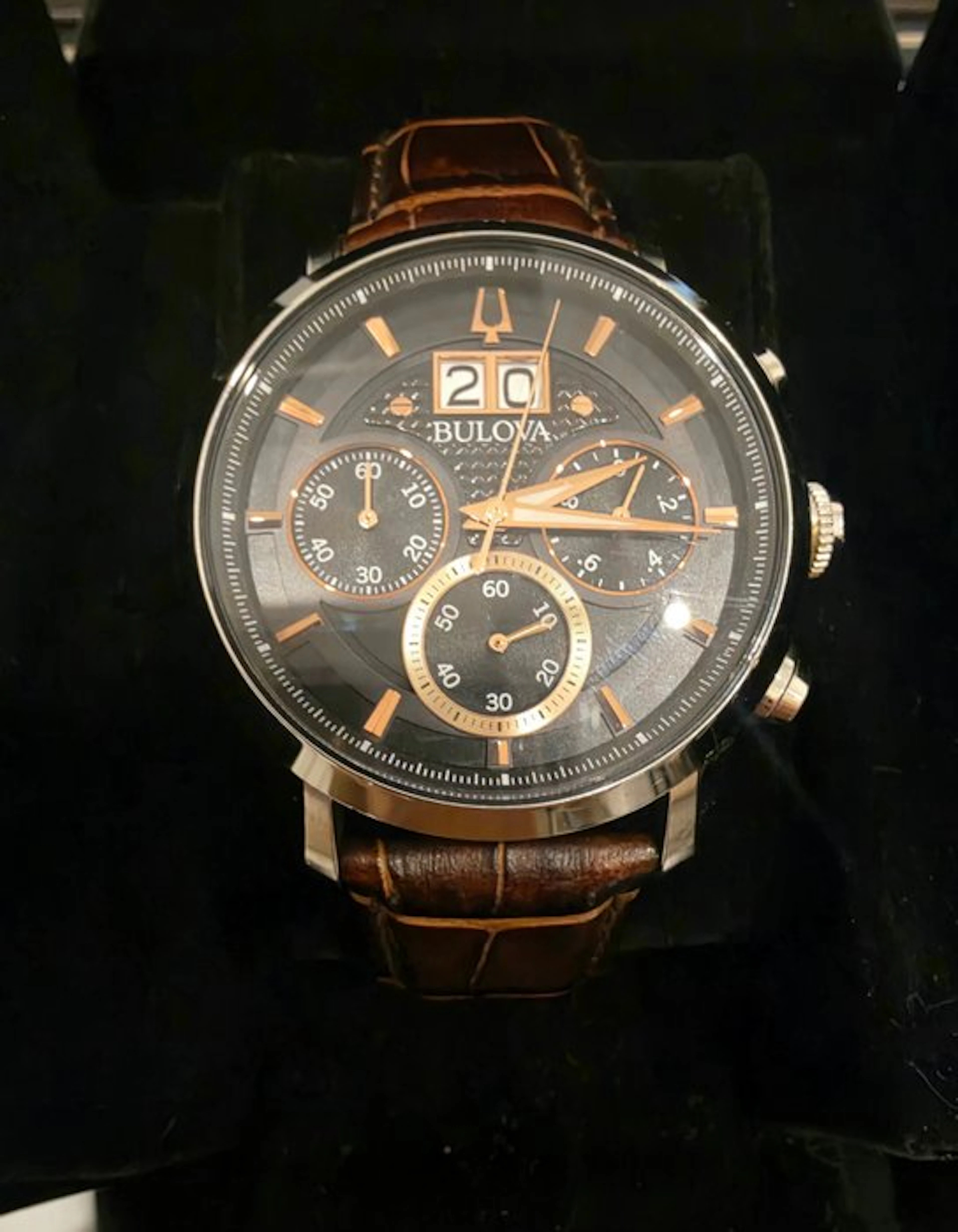 Bulova - Sutton Chronograph Big Date mod 96B311 - No...