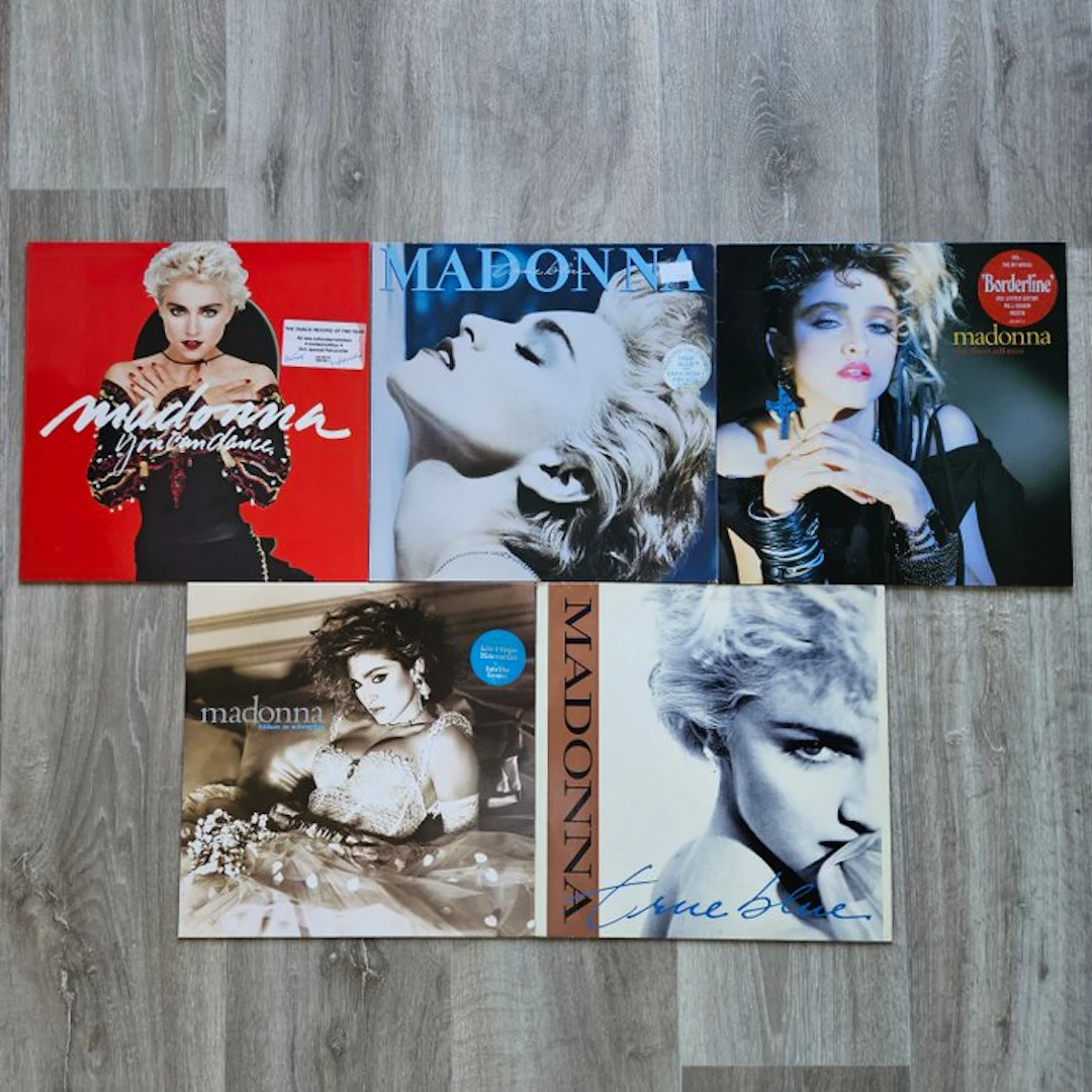 Madonna - 4 x albums + 1 x 12" single - Multiple titles...